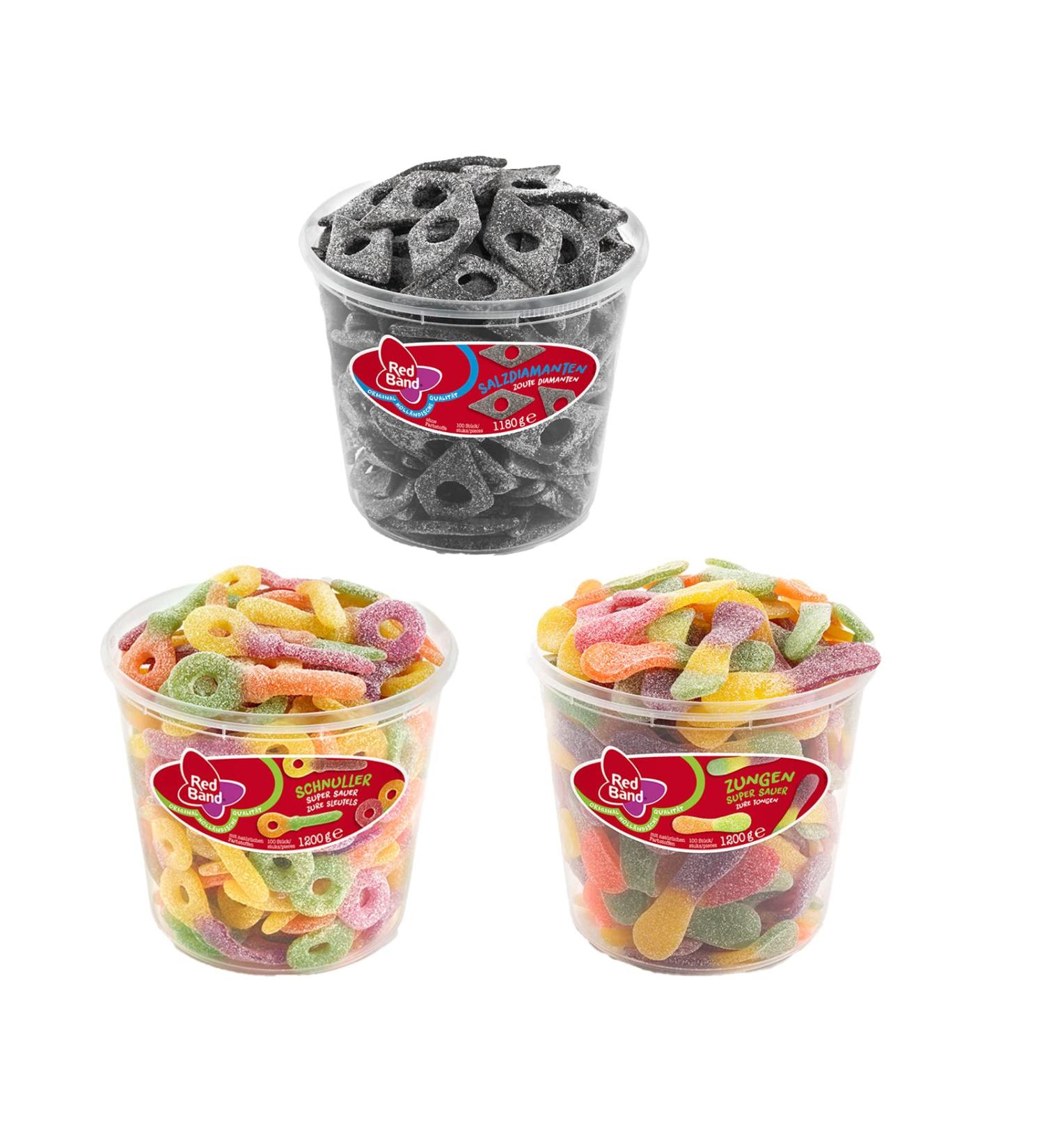 Various selection of sweets + 1 HL purchase notepad FREE (tongues salt diamonds & pacifiers SS + 1 HL purchase pad)