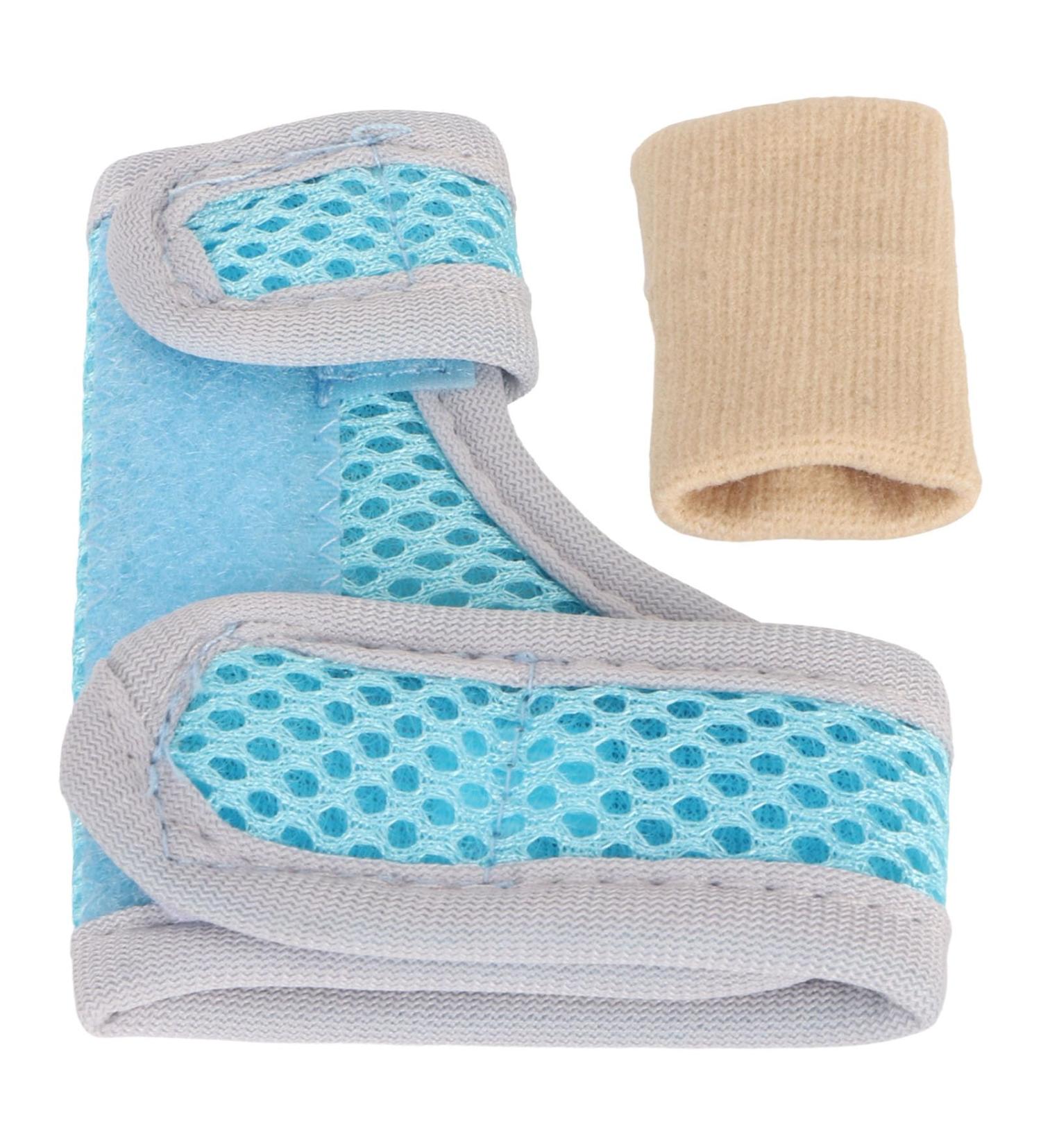 Kids Left Thumb Splint - Adjustable Wrist Stabilizer for Arthritis Tendonitis & Injuries | Best Support for Children - Buy Online on GoSupps.com