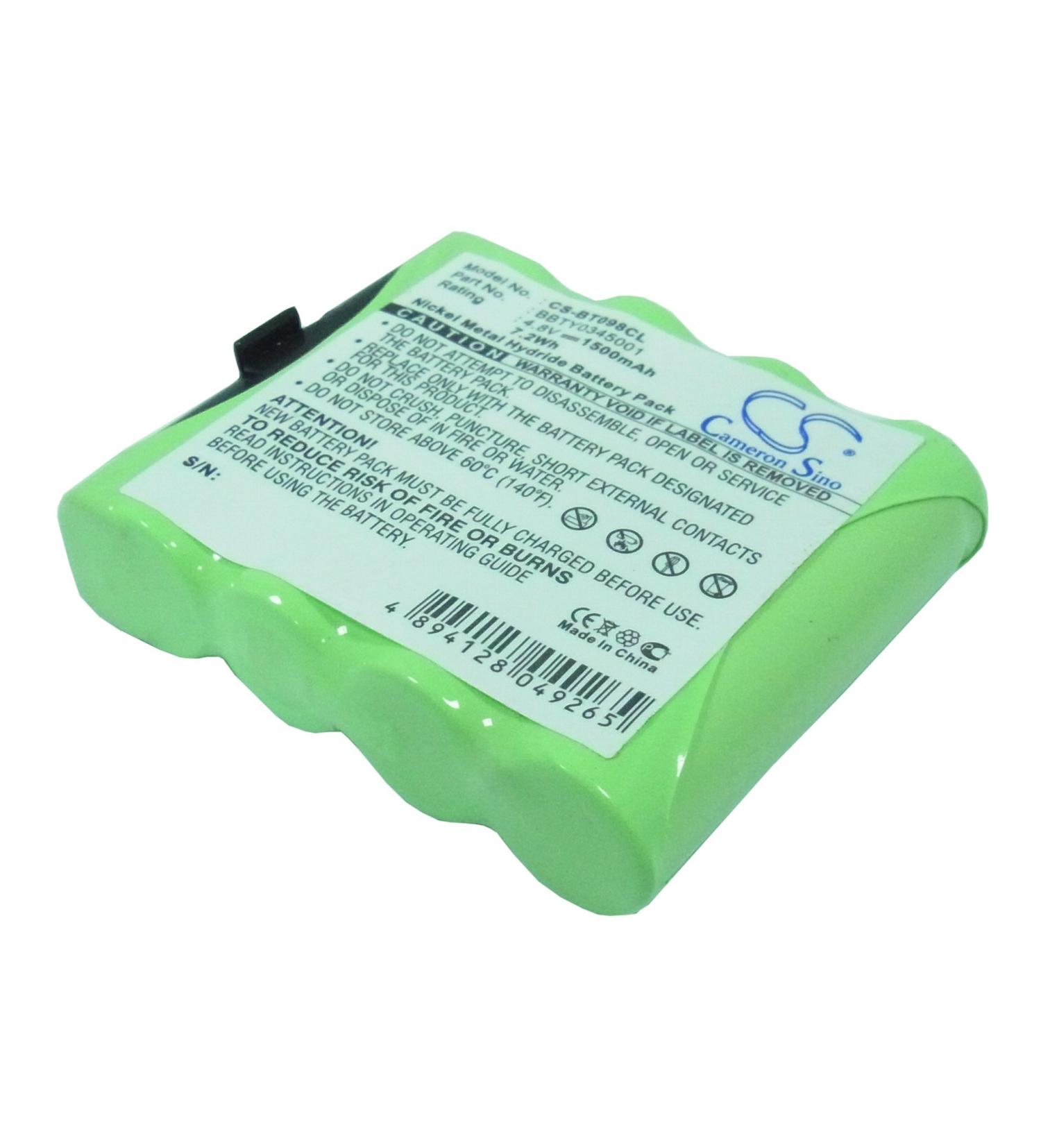 4.8V High-Performance Replacement Battery for AEG Liberty C CA S & CLT4S - BT153/1500mAh | International Shipping Available - Buy Online on GoSupps.com