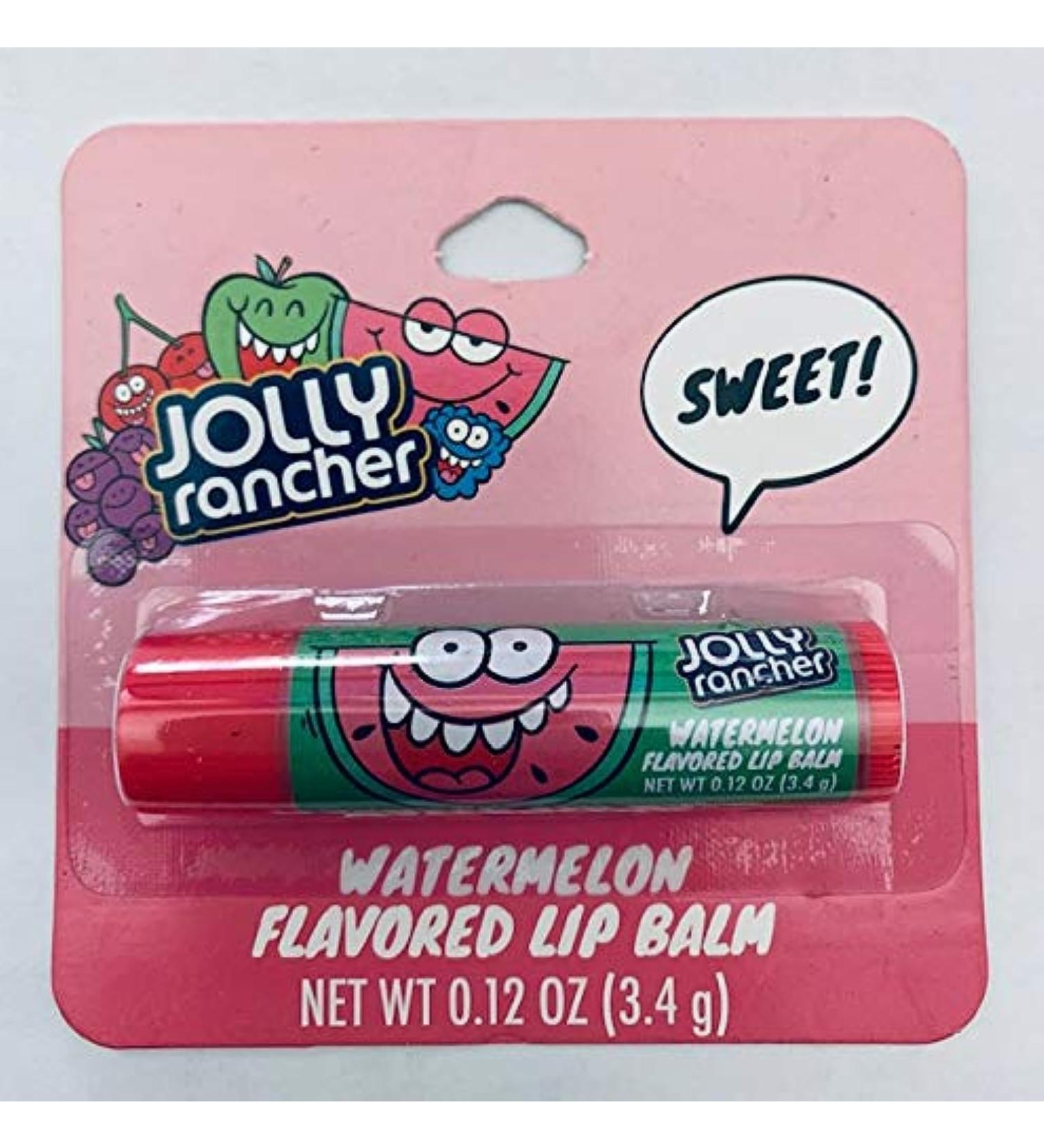 Jolly Rancher Watermelon Flavored Lip Balm 0.12 Oz (3.4 g)