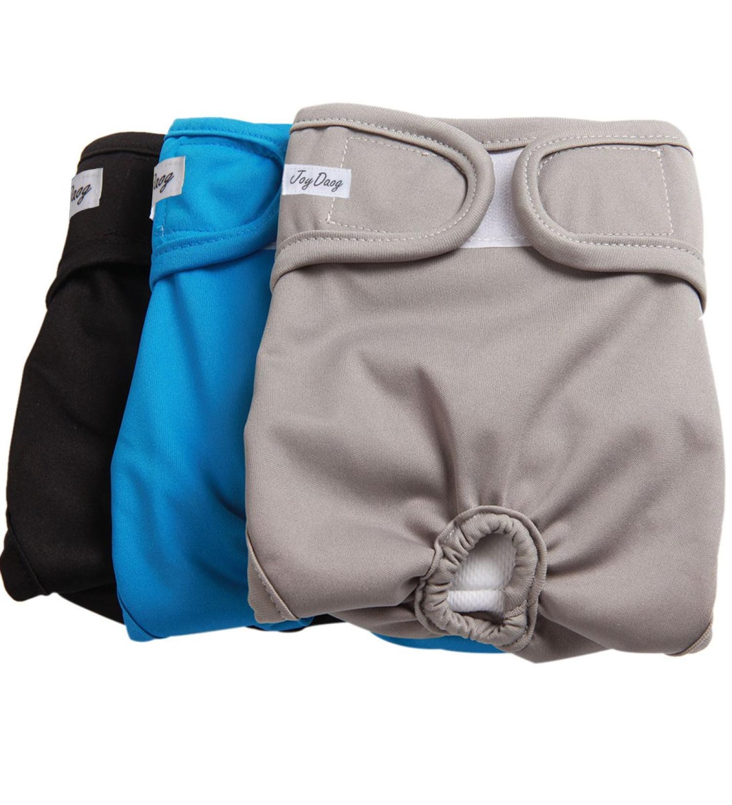 JoyDaog Reusable XL Diapers for Small Dogs - Eco-Friendly Natural Color | Shop Internationally - Buy Online on GoSupps.com