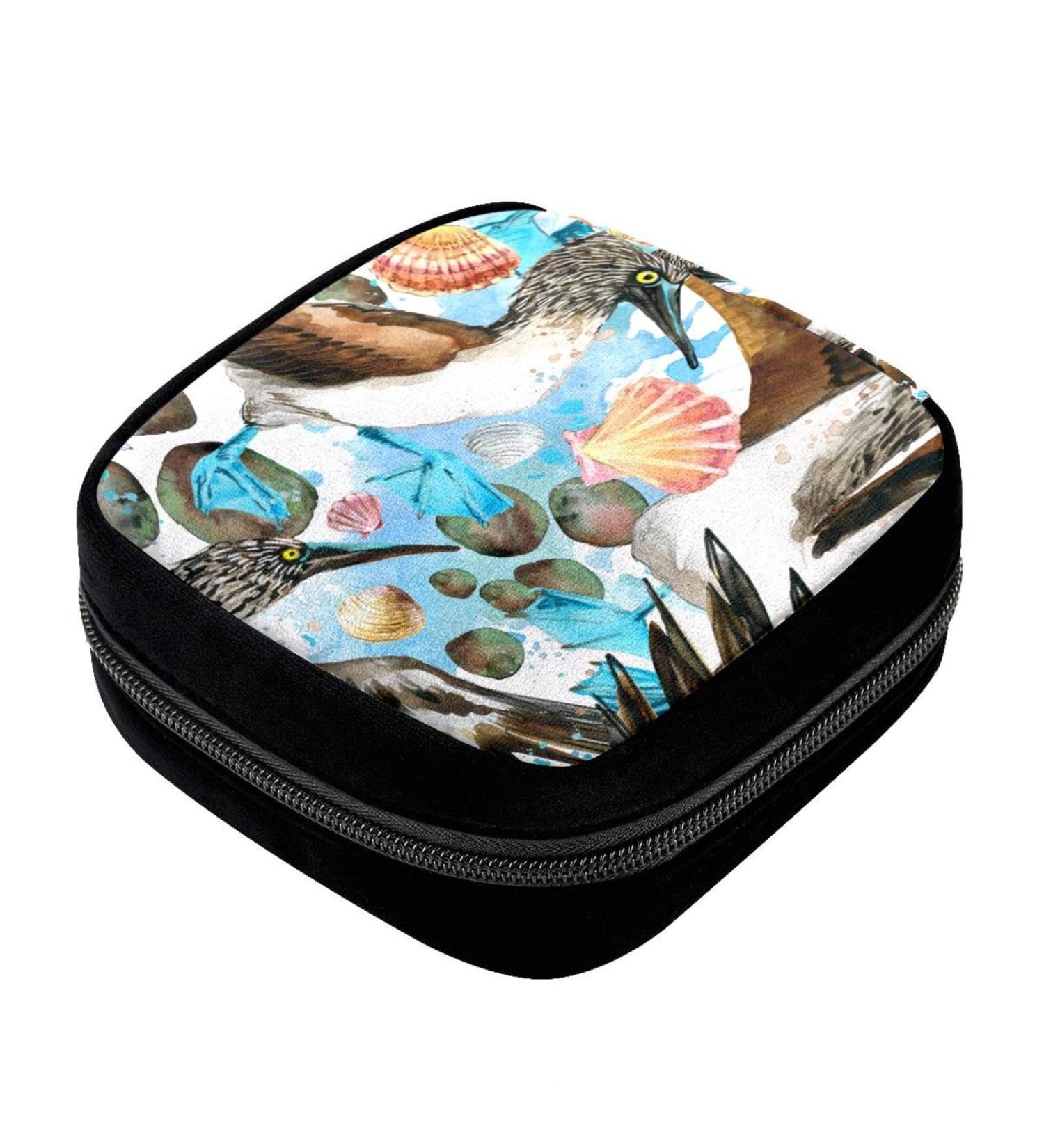 GIAPB Period Bag Sanitary Napkin Storage Pad Holder - Animal Bird and Shell Color565 - Buy Online on GoSupps.com