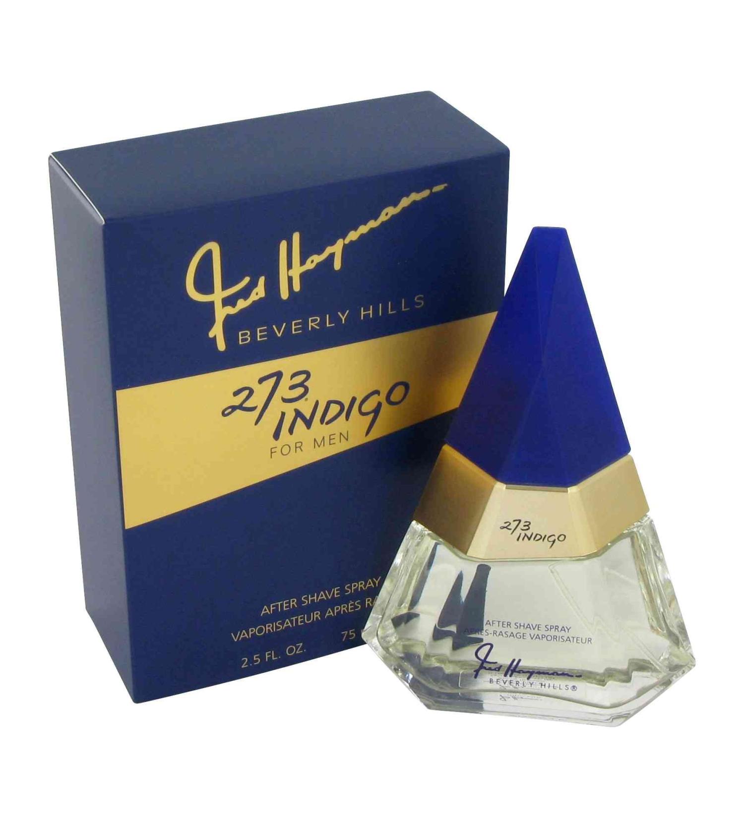 273 Indigo By Fred Hayman For Men. Aftershave 2.5 OZ
