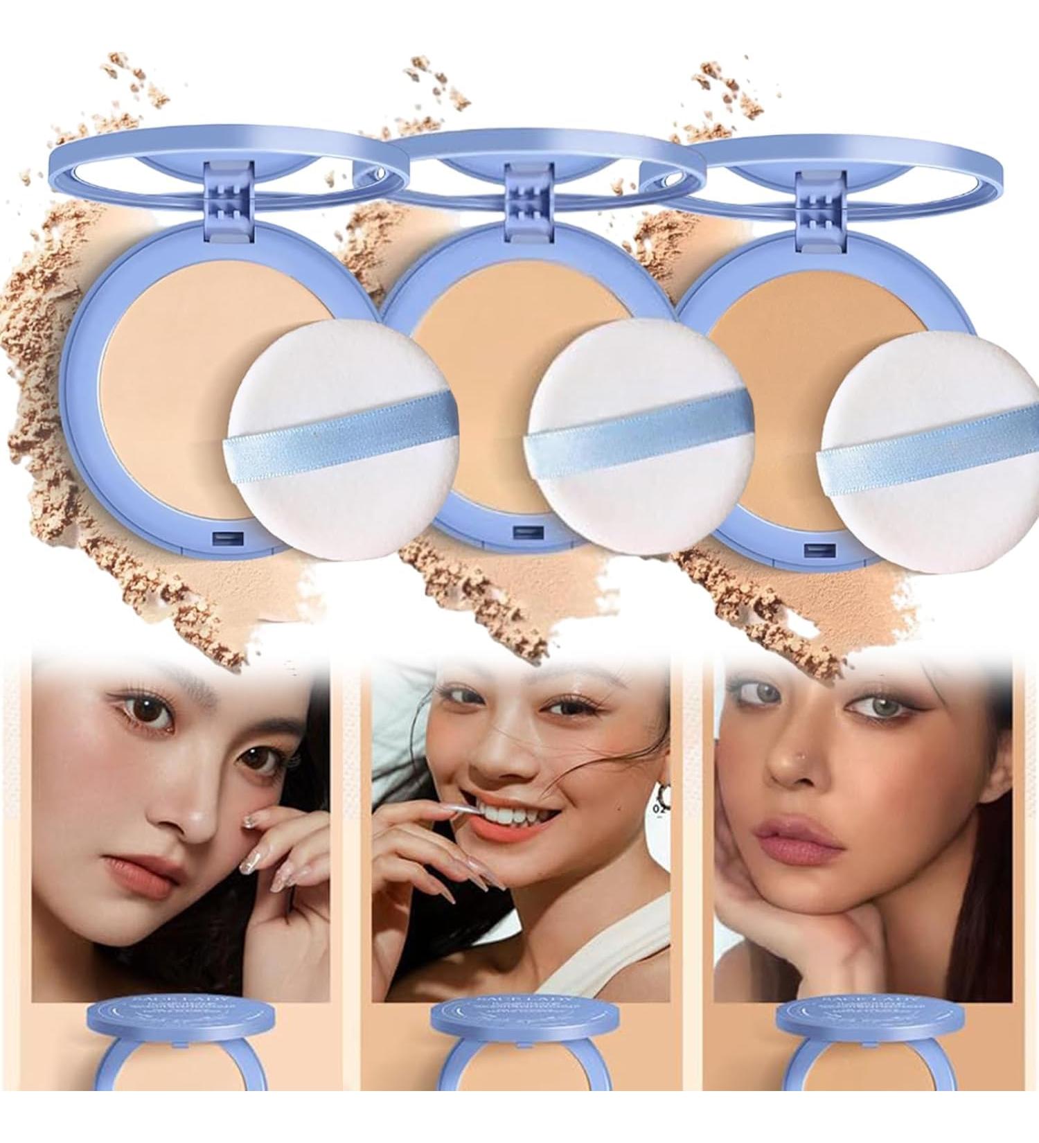Matte Perfection Pressed Powder Waterproof Long Lasting Oil Control Face Pressed Powder Makeup for All Skin Types - Buy Online on GoSupps.com