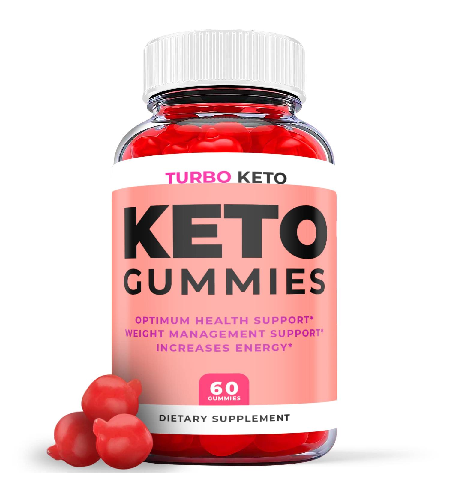 Turbo Keto Gummies - Vegan Formula with ACV for Weight Loss - 60 Gummies - Buy Online on GoSupps.com
