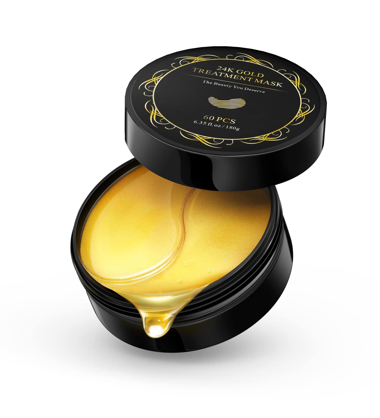 30 Pairs Collagen Under Eye Patches - Reduce Dark Circles & Puffy Eyes, Minimize Wrinkles, Anti-Aging Treatment - Cruelty-Free & Vegan - Buy Online on GoSupps.com