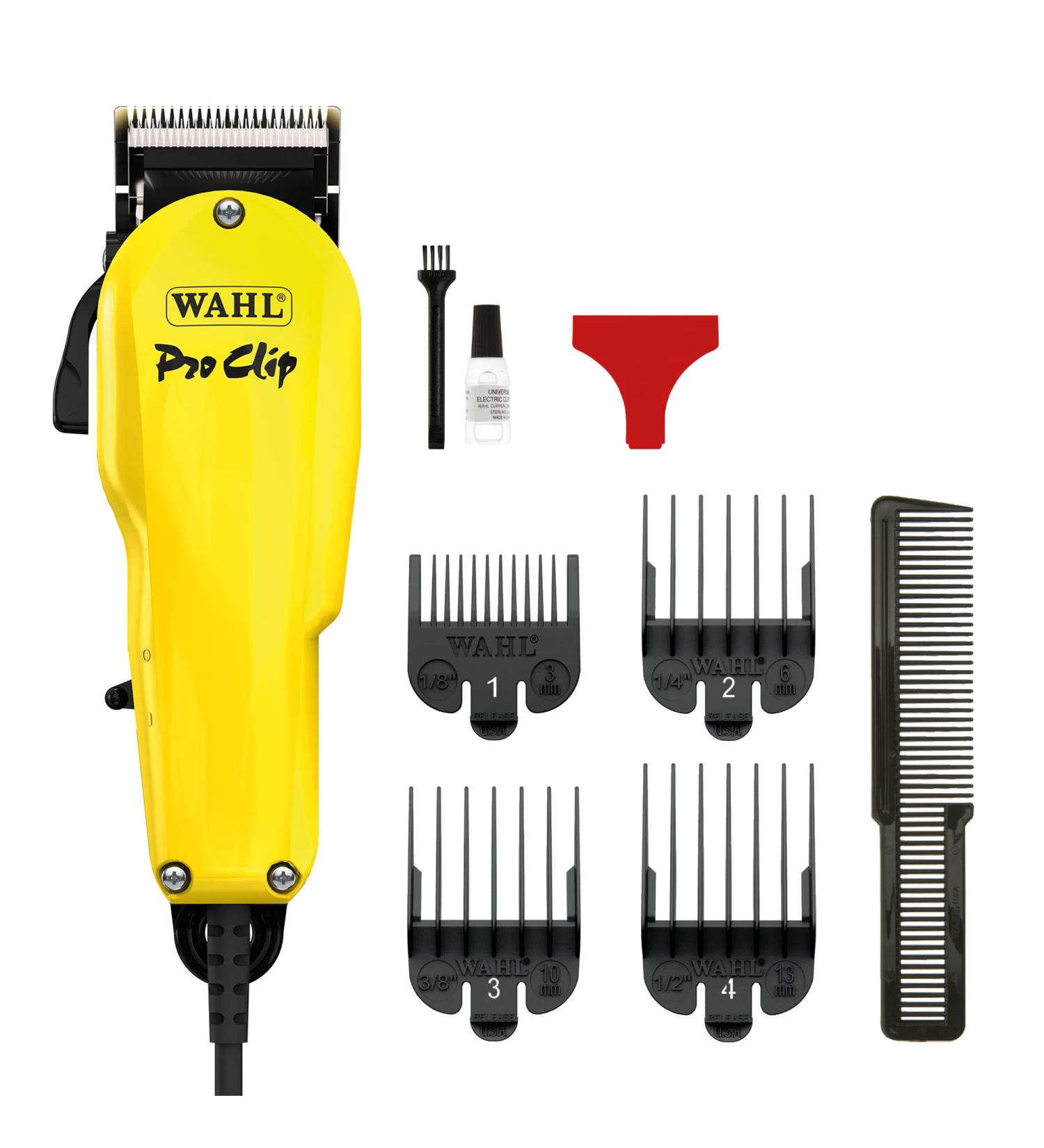 Wahl Pro Clip Clippers for Barber Apprentices Professional Hair Clippers Pro Haircutting Kit Hair Clipper for Students Adjustable Lever Corded Barbers Supplies - Buy Online on GoSupps.com