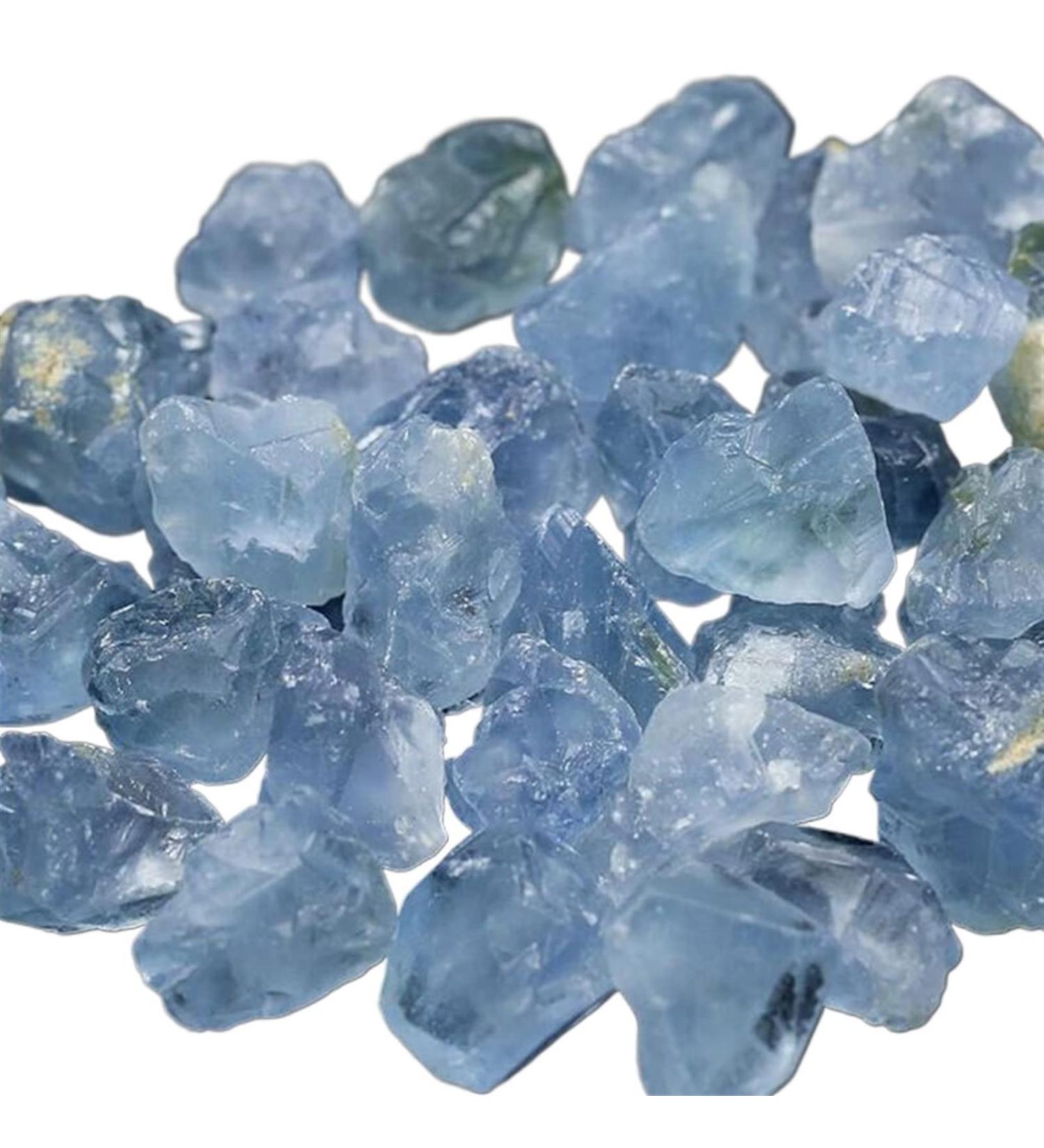 1kg/2.2LB Bulk Natural Blue Celestite Quartz Crystals Cluster Stones Home Room Decoration Druzy Geode Wholesale (Color : Celestite Chips Size : 1kg Bulk) 1kg Bulk Celestite Chips - Buy Online on GoSupps.com