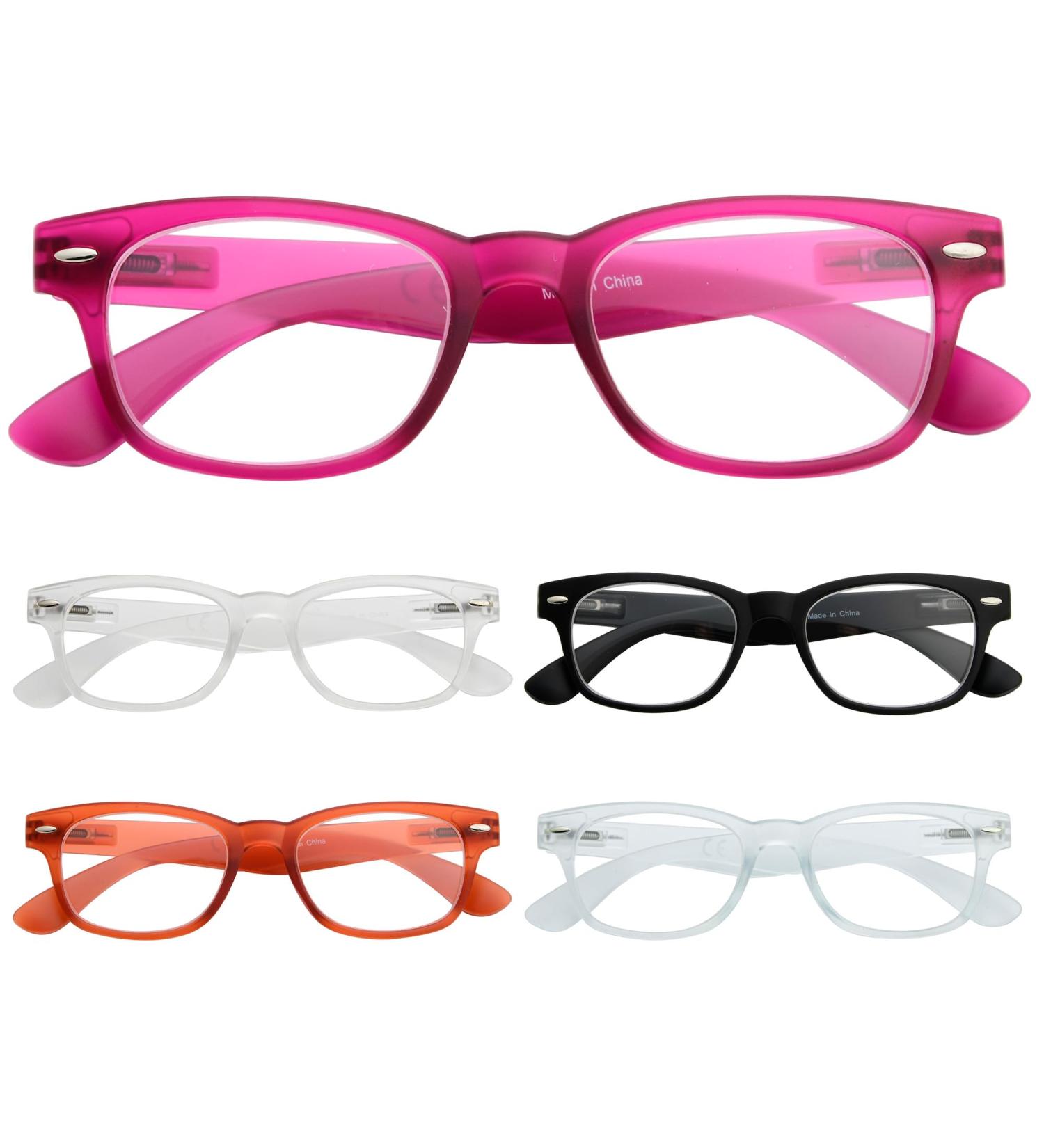 Eyekepper Ladies Reading Glasses - 5 Pack Retro Readers for Women +3.25 - Stylish & Comfortable Eyewear for Every Occasion - Buy Online on GoSupps.com