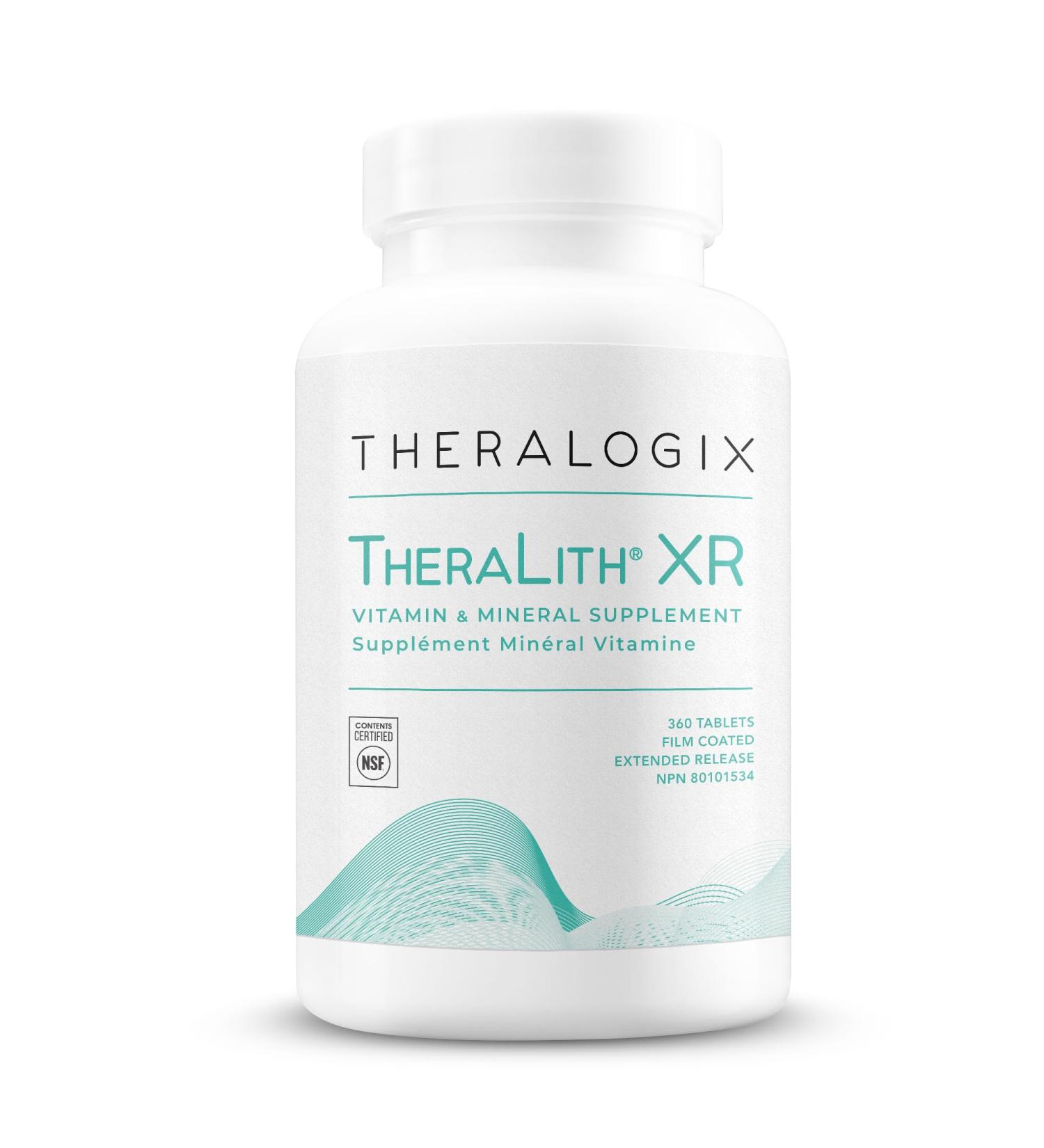 Theralogix - TheraLith XR - Promotes Healthy Urine Chemistry - 360 Tablets 90-Day Supply - Buy Online on GoSupps.com