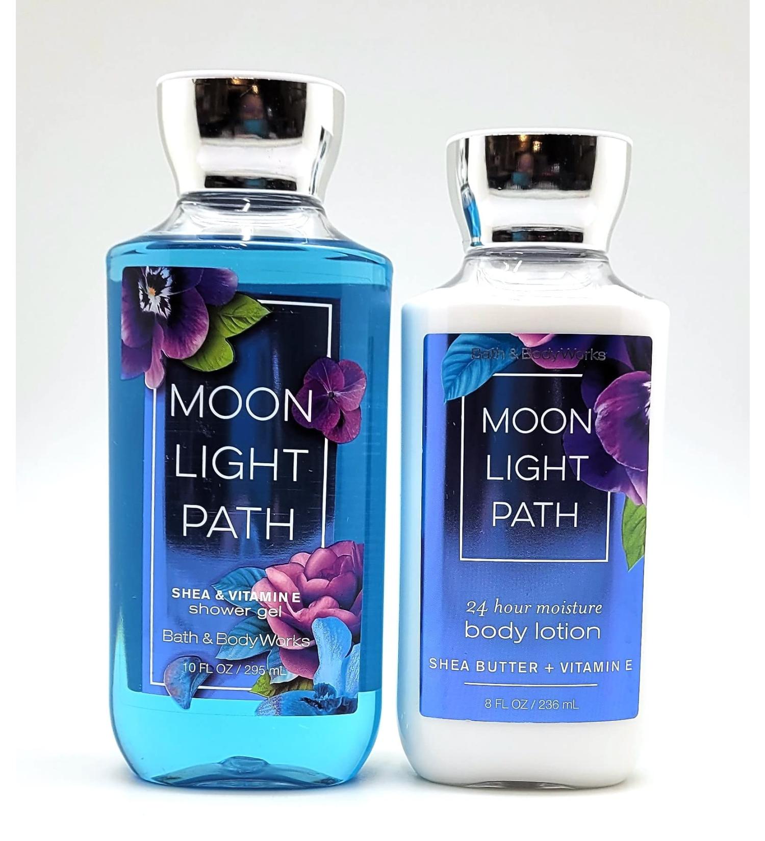 Bath and Body Works Moonlight Path Gift Set - Signature Classics Body Lotion & Shower Gel for Men & Women - International Shipping Available - Buy Online on GoSupps.com