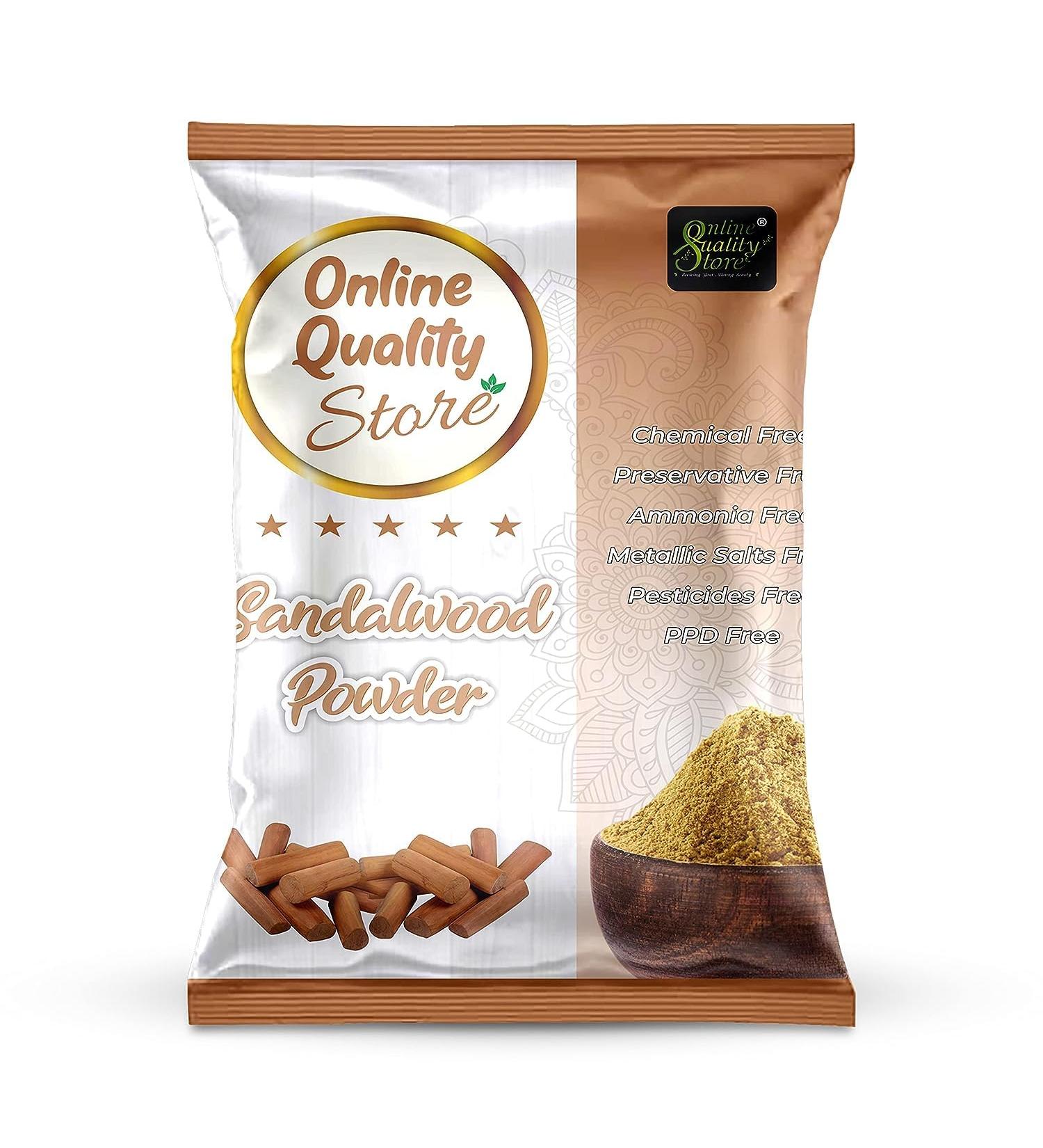 Original Chandan Powder 100g | Organic Sandalwood Powder for Face Mask & Skin Care | Pure Sandalwood for Puja & Body Use - Buy Online on GoSupps.com