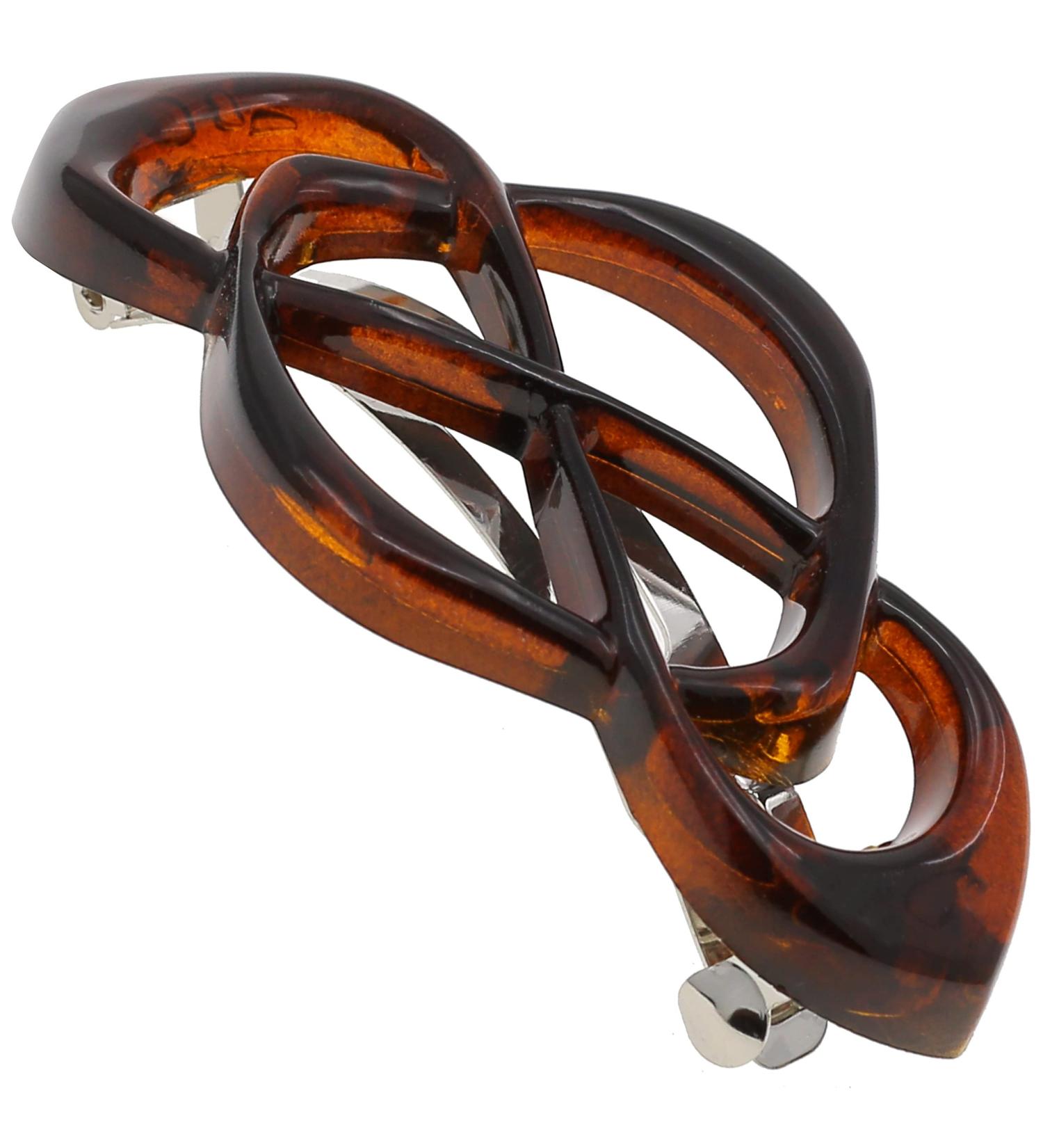 Camila Paris CP2425 French Tortoise Shell Hair Barrette for Women - Strong Hold Grip, Stylish No Slip Clip - Made in France - Buy Online on GoSupps.com