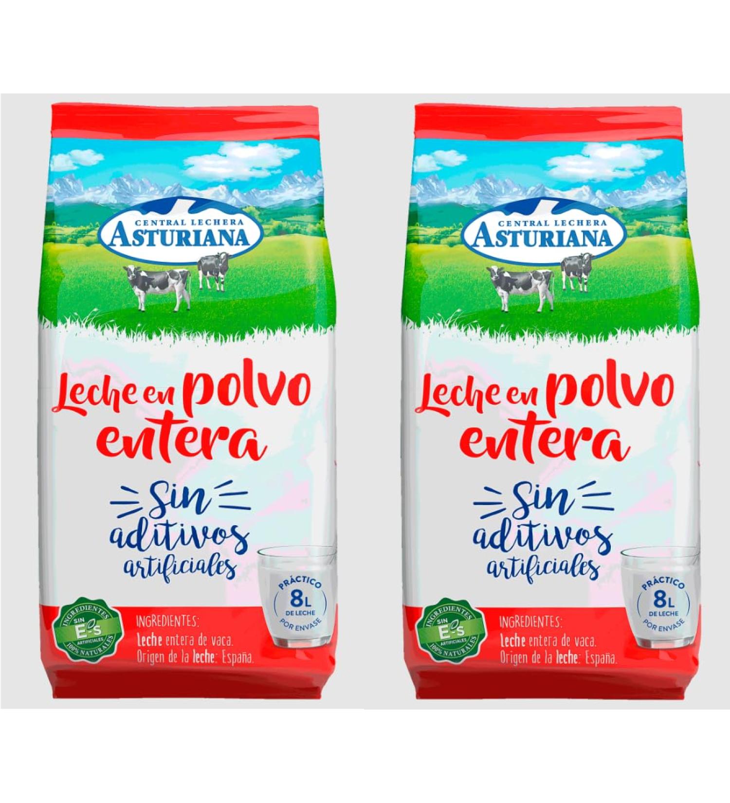 MADALO Pack of 2 pieces of milk powder Central Lattera Asturiana 1 kg total 2 kg - Buy Online on GoSupps.com