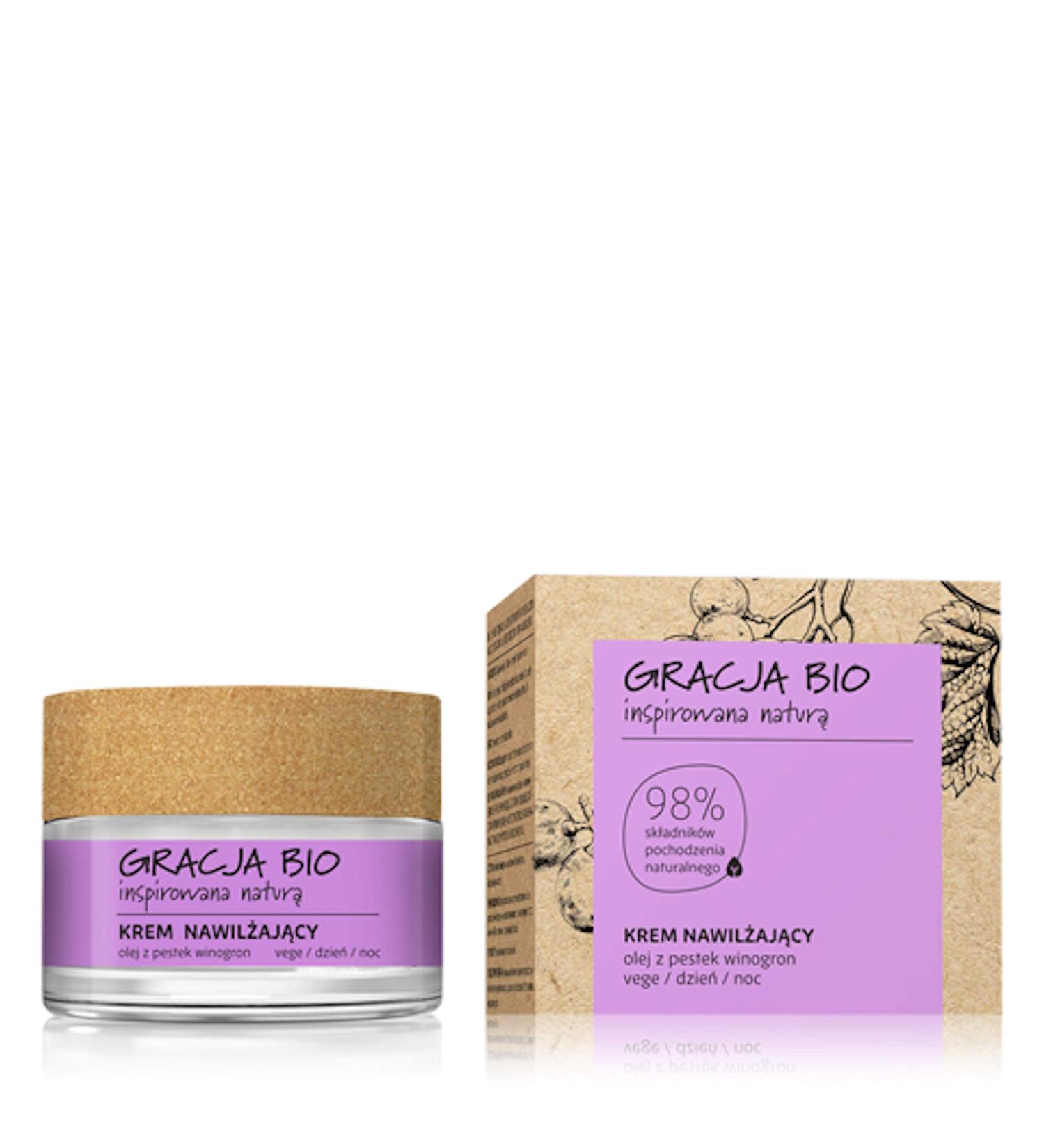 Gracja - Natural and vegan moisturizing cream - 98% natural ingredients