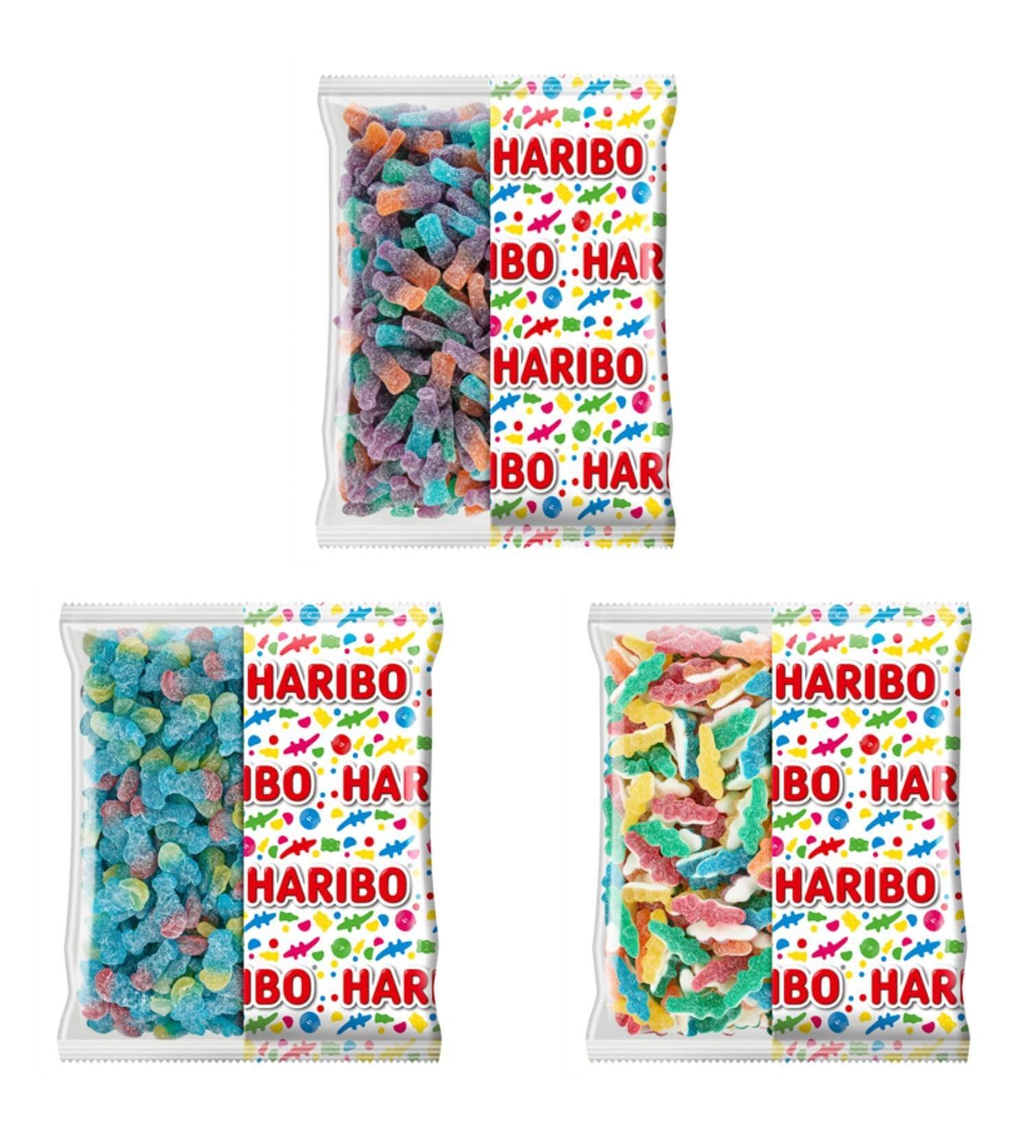 Mix: Smurfs Pik (1x2 kg) - Crocopik (1x2 kg) - Purple cola pik sachet (1x2 kg)