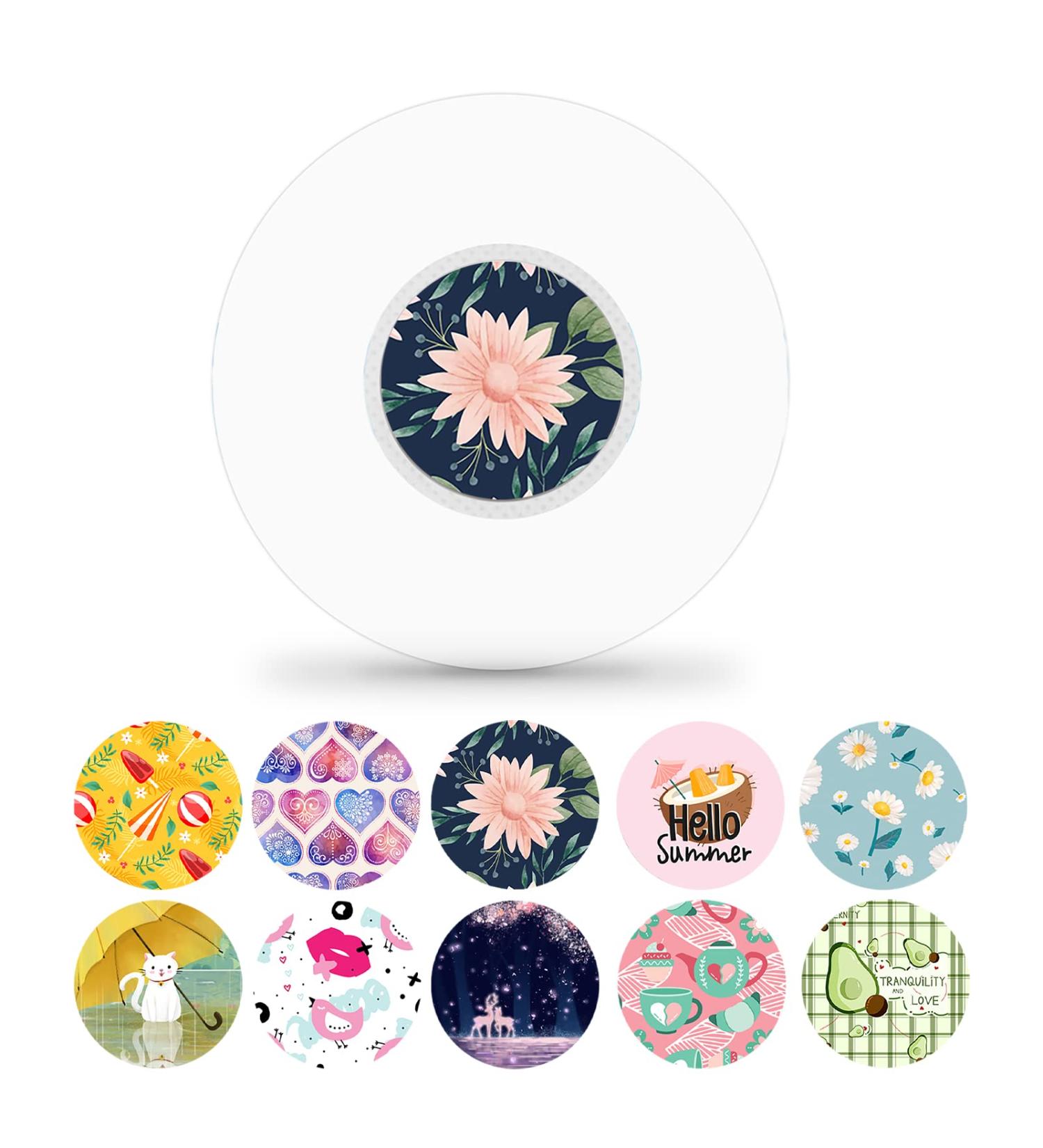 Waterproof Sensor Covers for Libre 2 - 40 Pack Yellow Adhesive Stickers for Freestyle Libre 2 Sensors - Latex-Free & Long Lasting - Buy Online on GoSupps.com