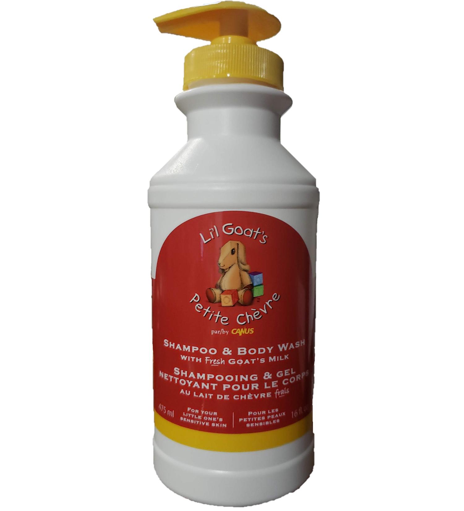 Canus Goats Milk L'il Goat's Milk Shampoo & Body Wash  16 oz2
