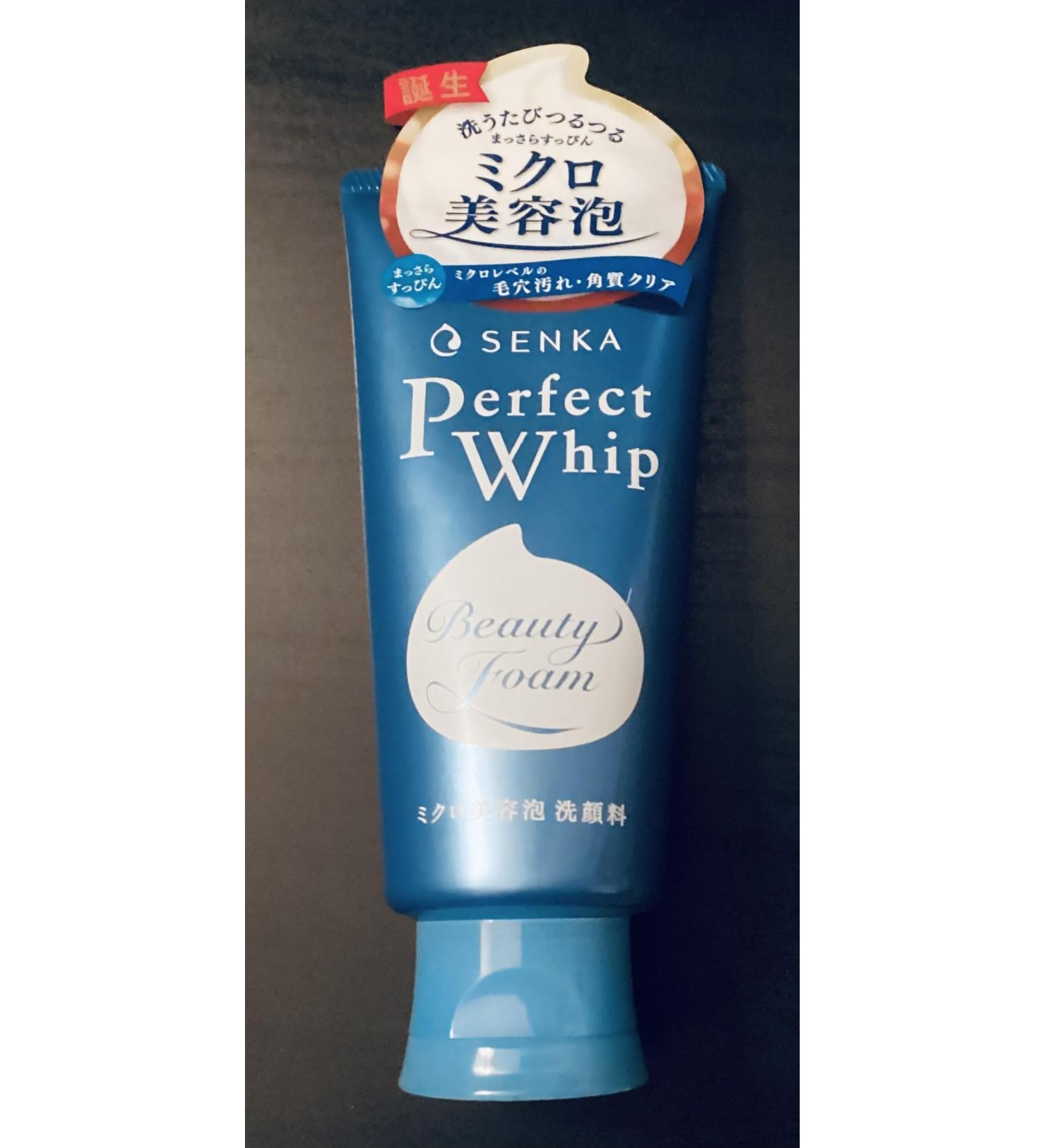 Senka Perfect Whip Nettoyant Visage 120g AF27 Fabriqu au Japon