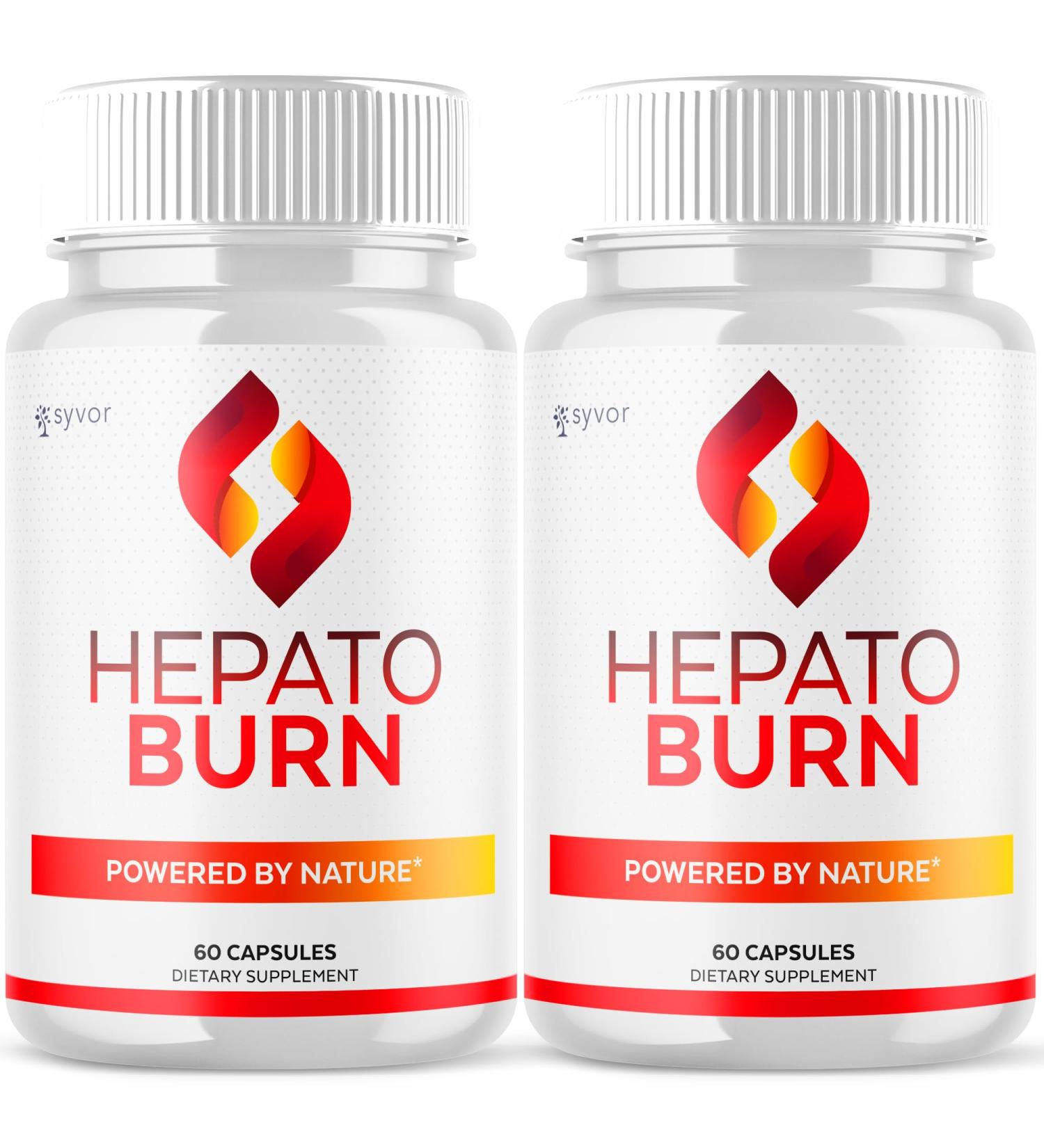 (2 Pack) Hepato Burn Capsules Official Hepato Burn Pills with All Natural Premium Ingredients Hepatoburn Energy and Fitness Vitamin Supplement Hepatoburn Lifestyle Powered by Nature (120 Capsules) - Buy Online on GoSupps.com