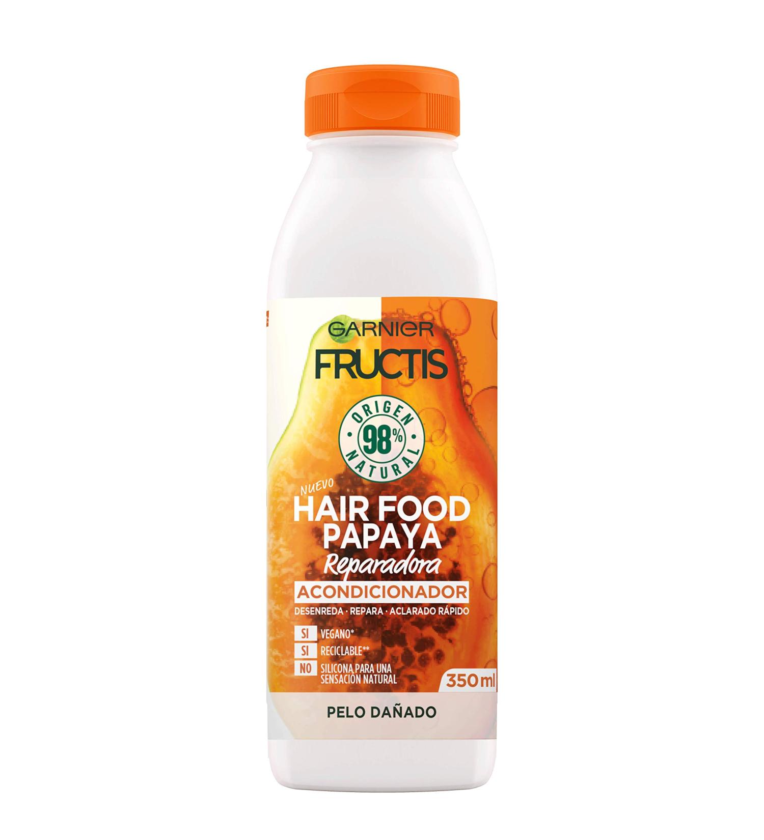 Fructis Sua H.Food 350ml Papaya - Nourishing Hair Treatment for Healthy Hair - Buy Internationally - Buy Online on GoSupps.com