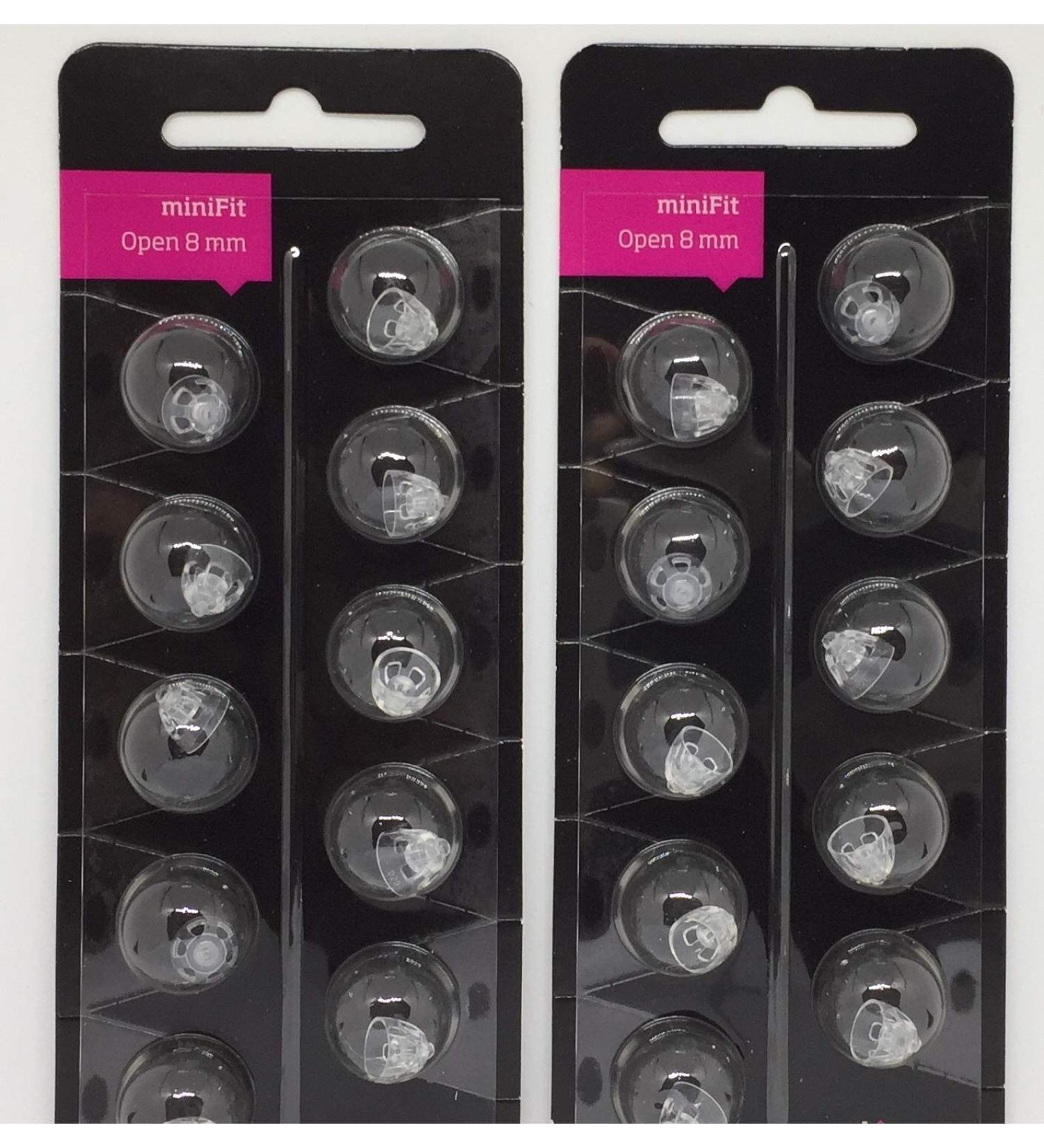 Oticon Replacements for Minifit Open 8mm Dome (20 Pack) REPLACEMENTS