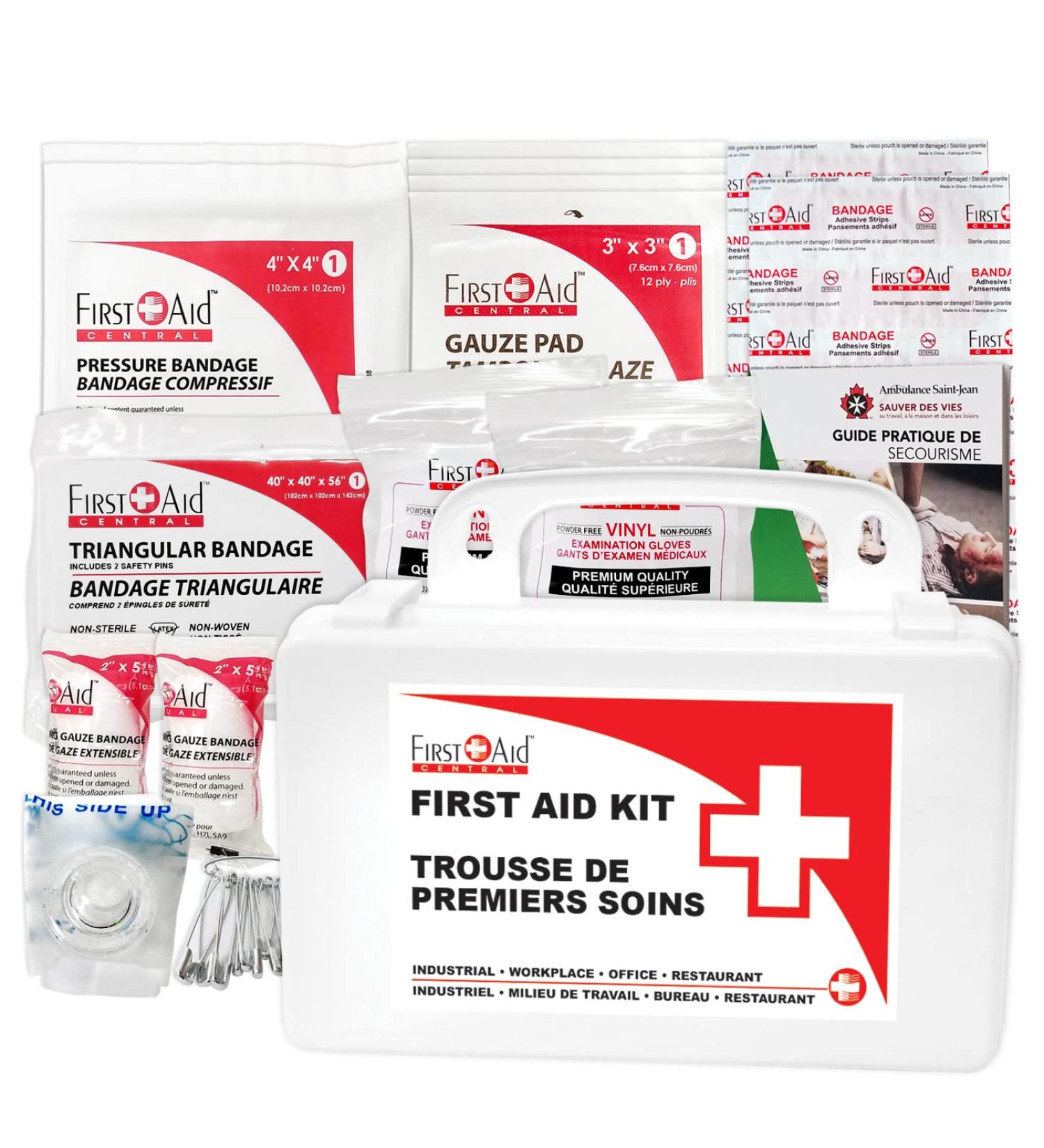 First Aid Central First Aid Kit Ontario Section 8 First Aid Kit - Buy Online on GoSupps.com