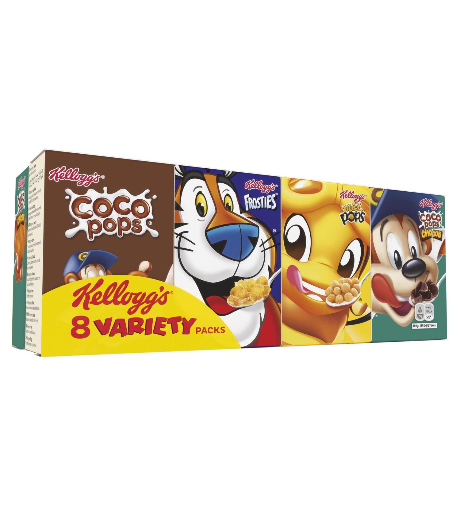 Kellogg's Assortiment de minis bo tes de c r ales - Les 8 paquets 215g - Buy Online on GoSupps.com