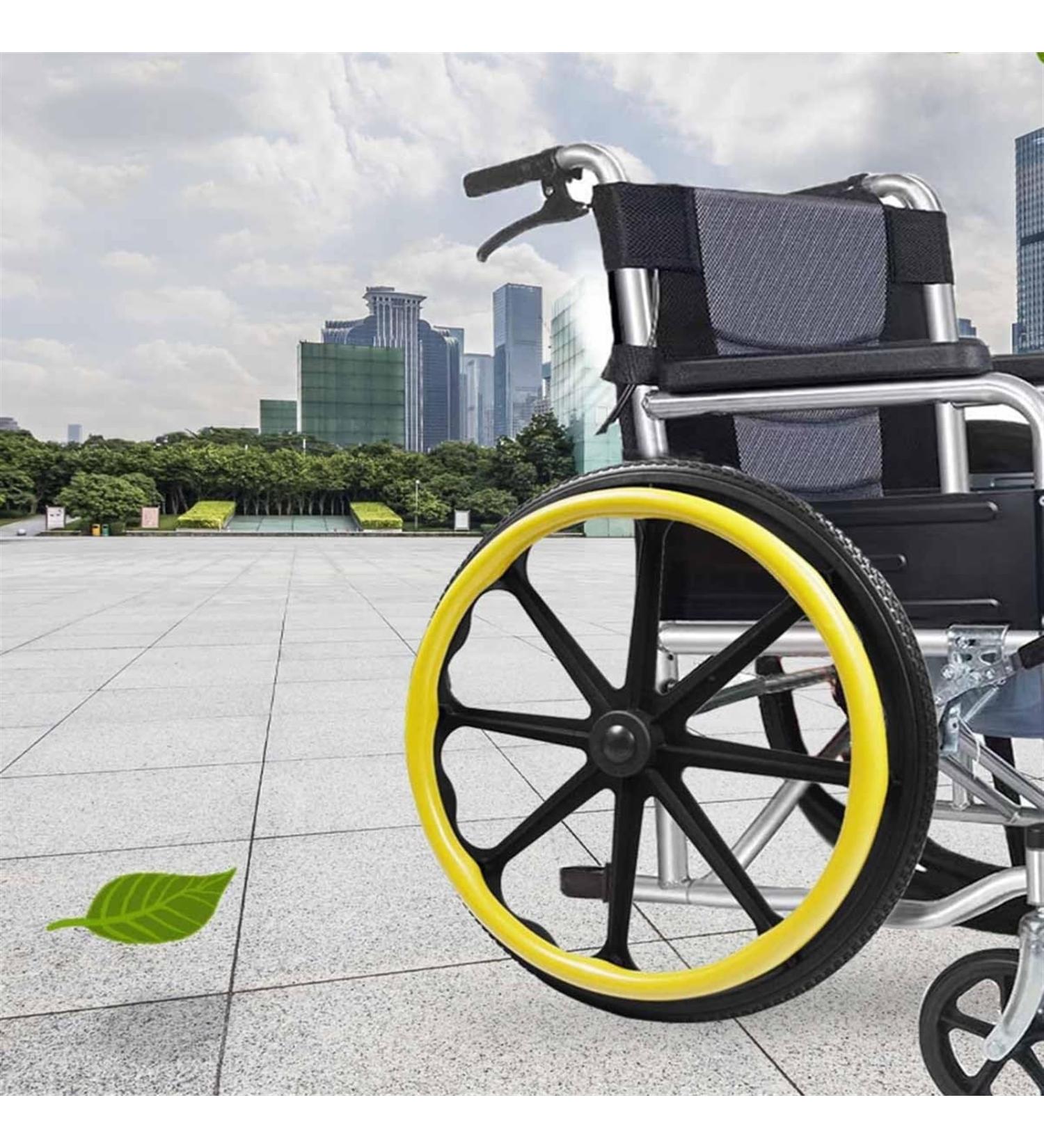 Silicone Wheelchair Push Rim Covers 1 Pair 20/22/24in Silicone Wheelchair Push Rim Covers Non-Slip Wear-Resistant Hand Push Protective Cover for All Wheelchairs Rear Wheel Grips(Yellow 22in) 22in Yellow - Buy Online on GoSupps.com