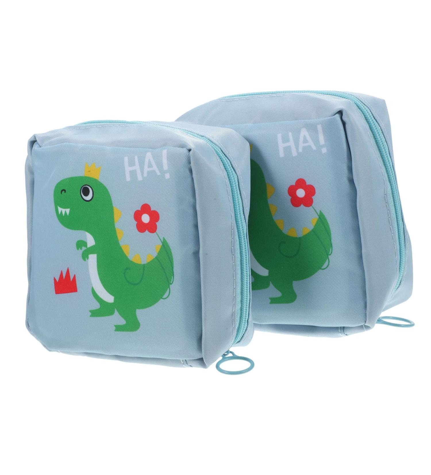 KALLORY Period Pad Pouch 2pcs | Aunt's Towel Storage Bag | Girly Decor Travel Wallet | Menstrual Pad Bag - Buy Online on GoSupps.com