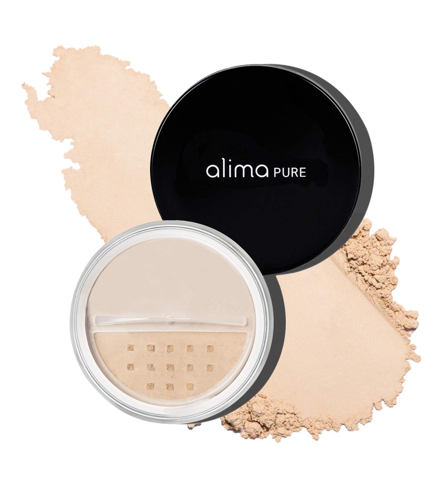 Alima Pure Matte Loose Mineral Powder Foundation - Oil & Talc Free, Full Coverage Natural Makeup (.23 oz/6.5g, Neutral 2) - Buy Online on GoSupps.com
