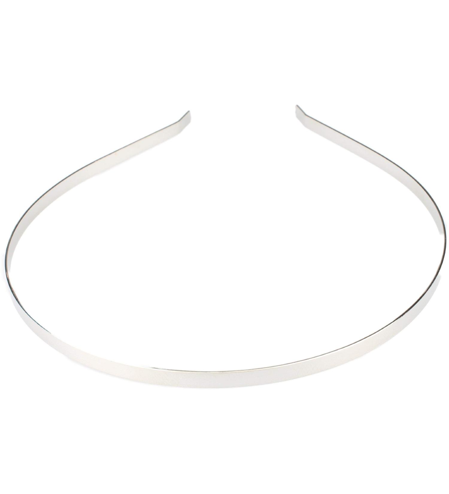 Hair ripening metal silver -colored