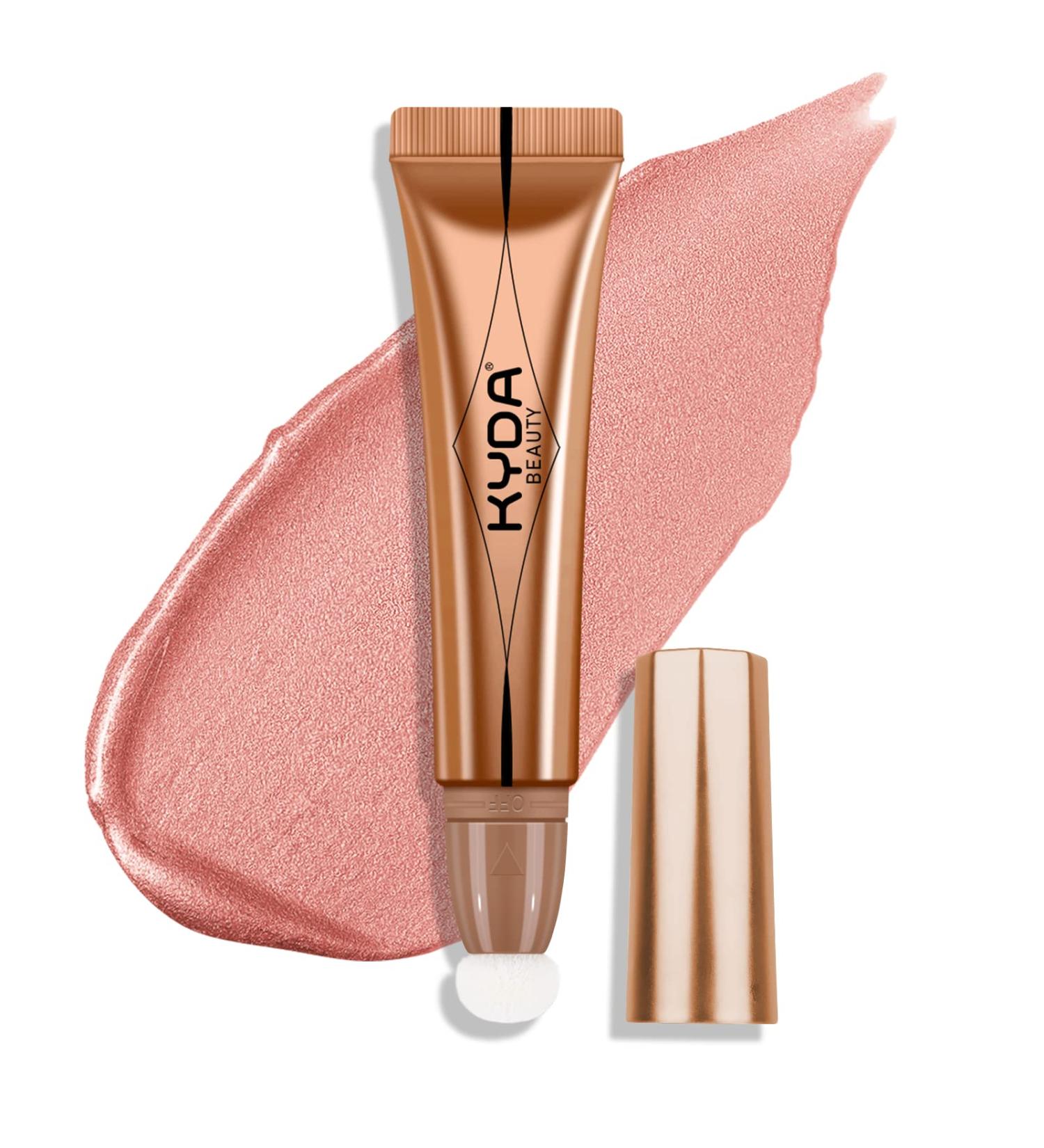 Ownest Beauty KYDA Blush Beauty Wand - Pearl Pink Shimmer Face Blush with Cushion Applicator for Natural Pearl Finish - Silky Smooth Creamy Formula - Lightweight Blendable Rouge Stick - Buy Online on GoSupps.com