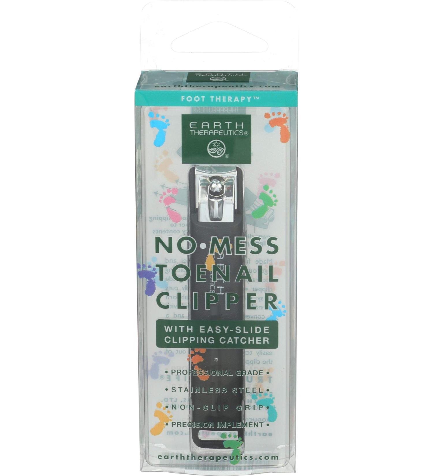 Earth Therapeutics Toenail Clipper with Catcher - 1 Clipper - Buy Online on GoSupps.com