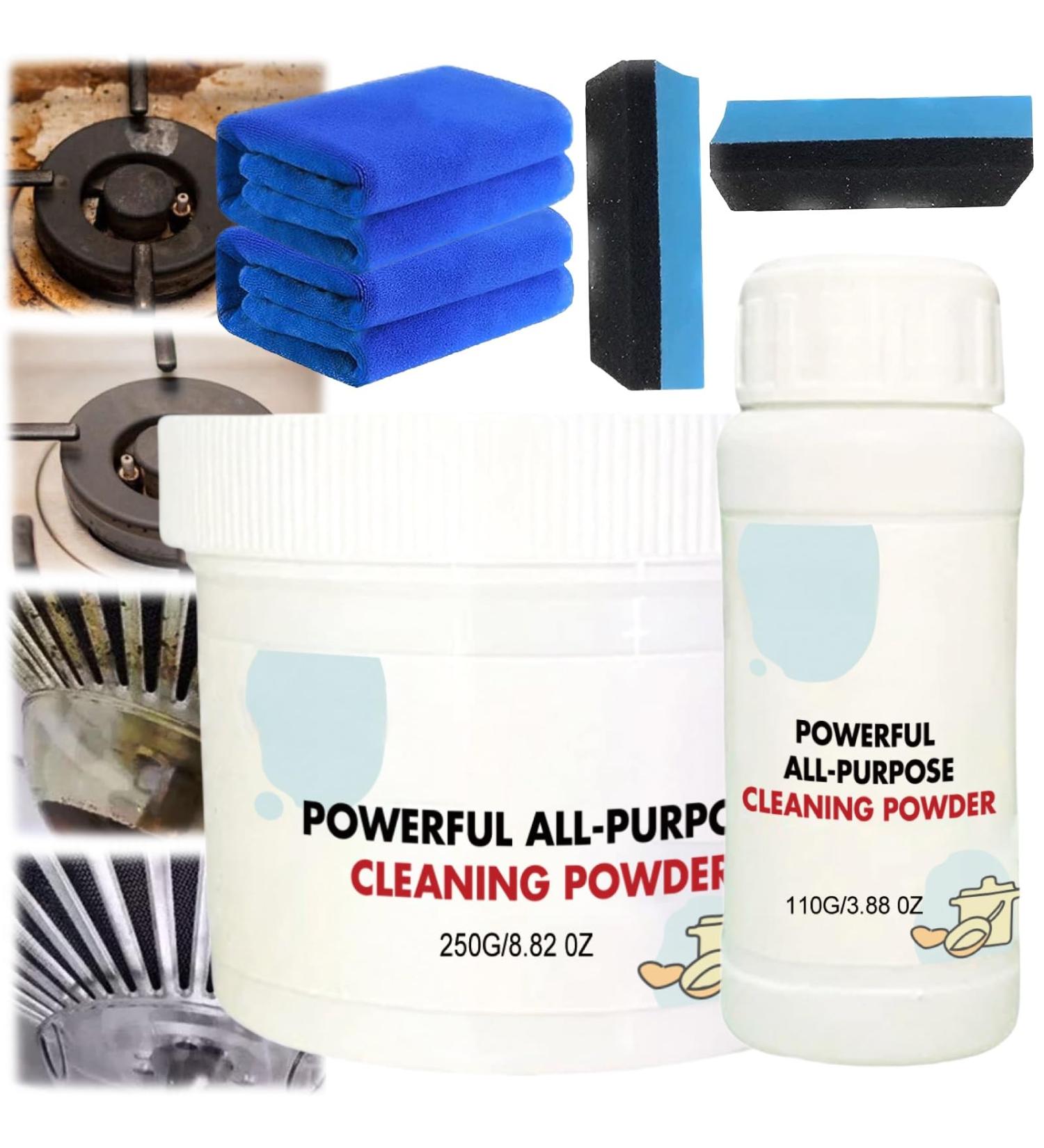 Lundelogic Multi-Purpose Powder Cleaner for Kitchen - Cleaner and Degreaser - For Kitchen - 110g + 250g - Buy Online on GoSupps.com