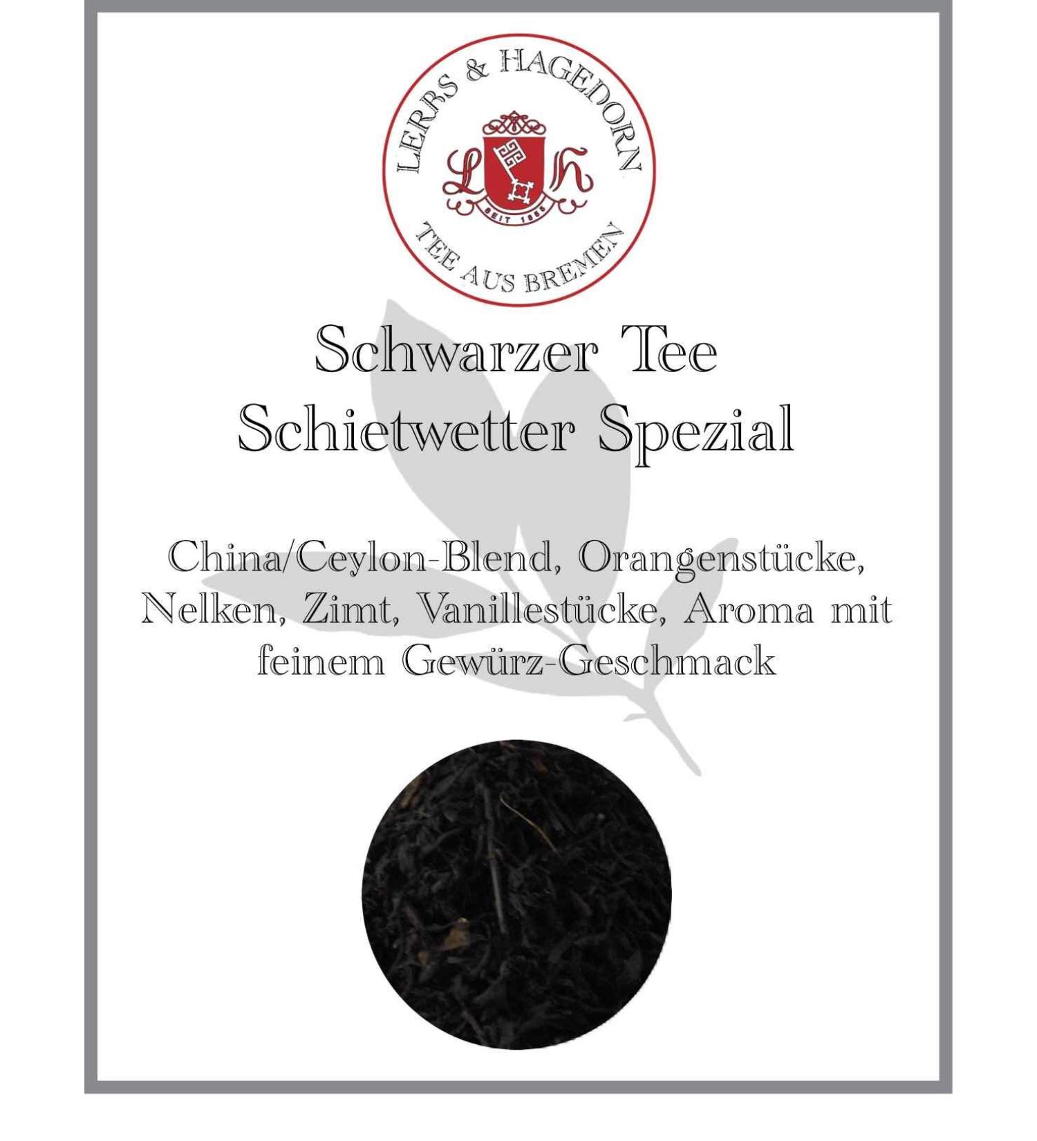  Lerbs & Hagedorn Special Black Tea 250g - Buy Online on GoSupps.com