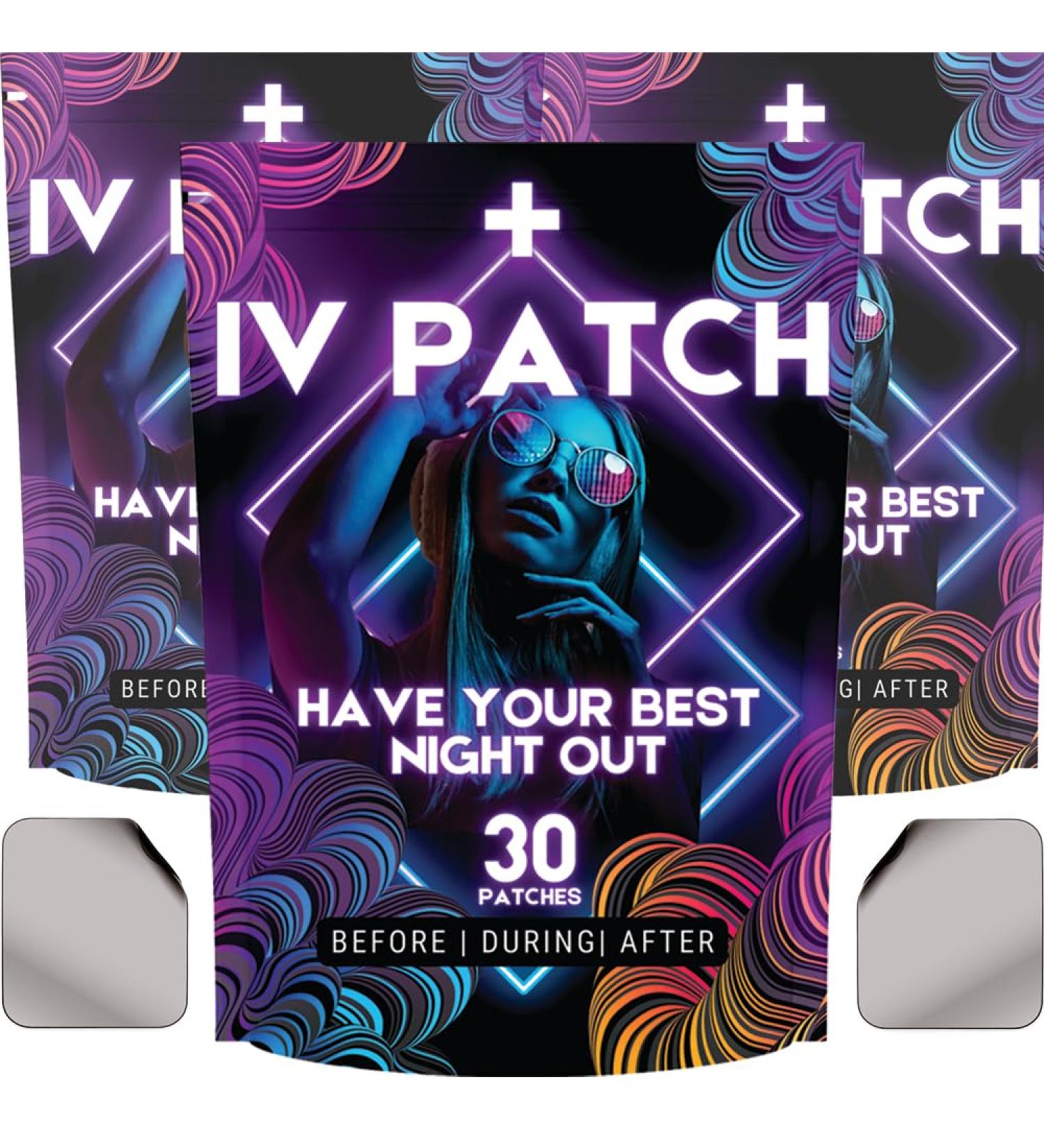 TAT2 Party Patches - 90 Patches for All-Day Relief | 365-Day Supply | Use Before During & After Drinking - Shop Now - Buy Online on GoSupps.com