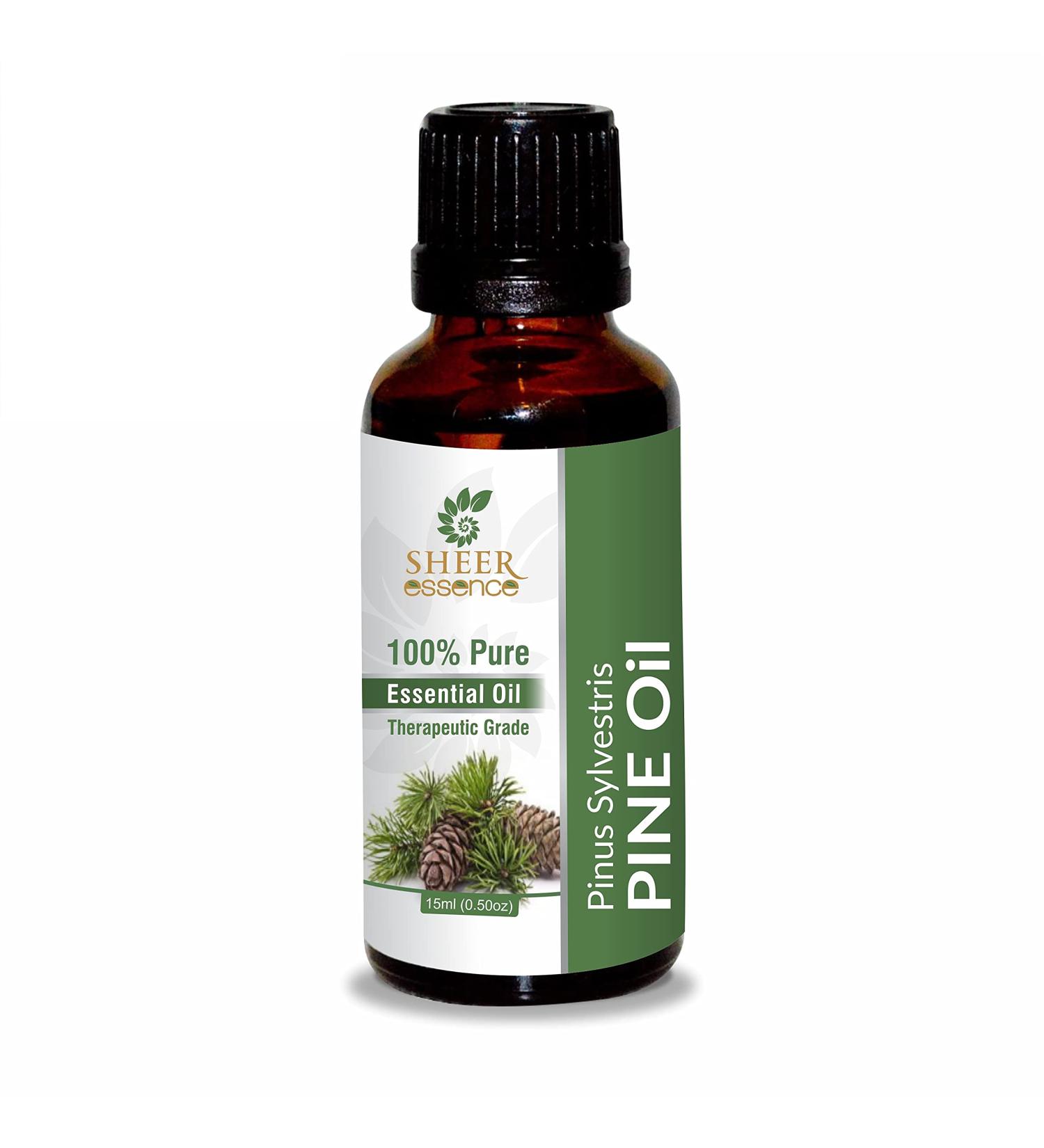 Pine Oil -(Pinus Sylvestris)- Essential Oil 100% Pure Natural Undiluted Uncut Therapeutic Grade Oil 3.38 FL.OZ - Buy Online on GoSupps.com