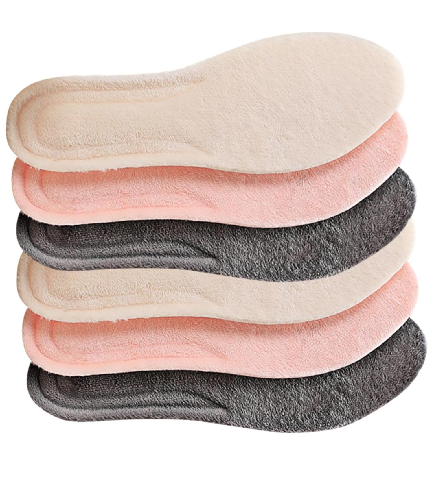 FOMIYES 3 Pairs Winter Insoles - Breathable Shoe Inserts & Cushions for Men & Women - Sports Shoe Pads and Sherpa Comfort - Buy Online on GoSupps.com