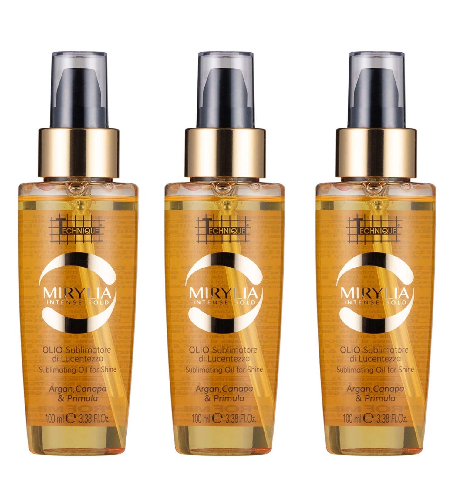 Mirylia Oil for Shine - Prevent Cracks & Split Ends | 3 x 100ml Bottles - International Shipping Available - Buy Online on GoSupps.com