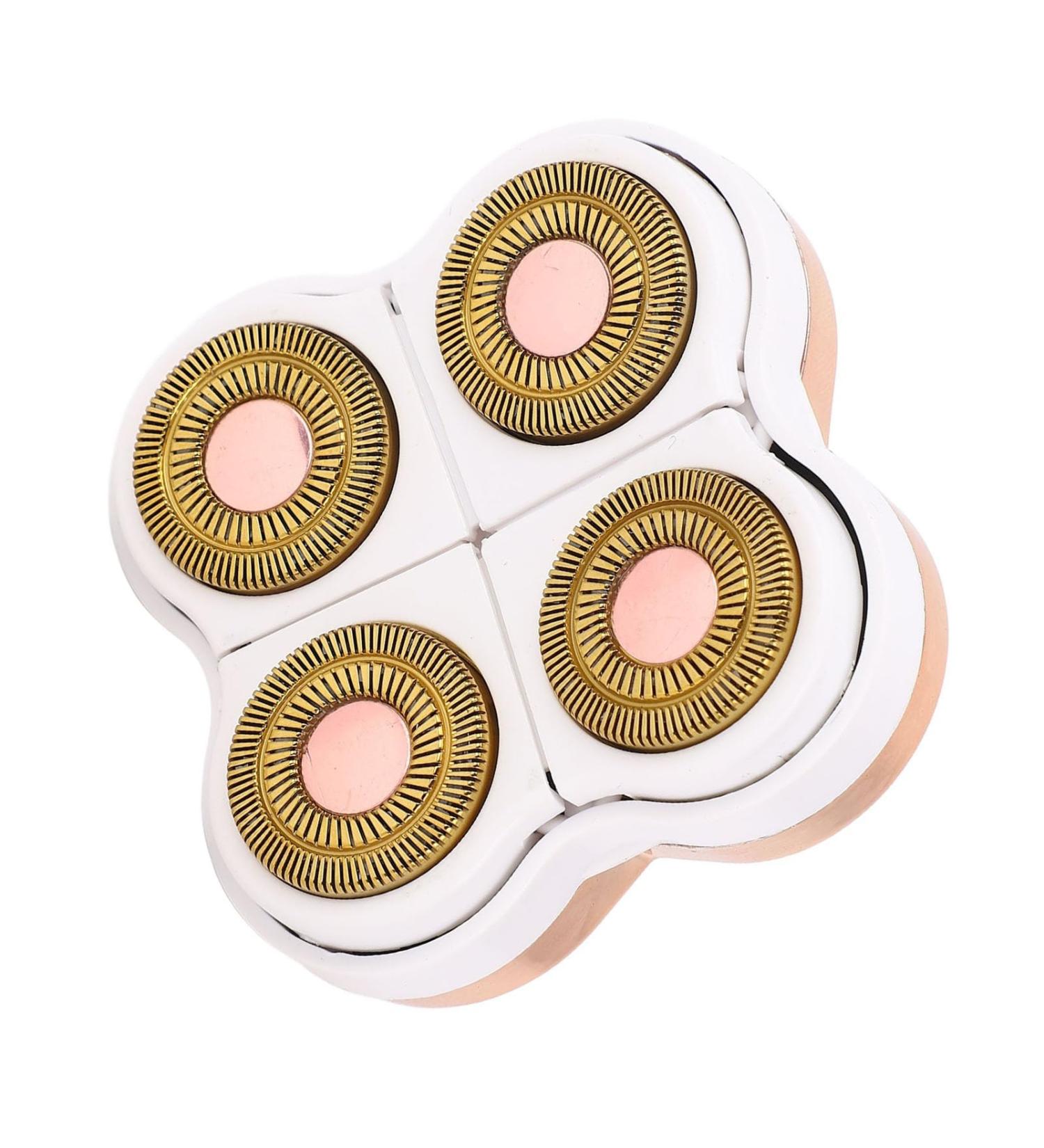 lyrlody Retabolique de Cheveux T te de Remplacement en or plaqu Humide et Double Utilisation 360 Degr s 360 Degr s pour L' pilation des Poils du Corps avec Mat riaux ABS - Buy Online on GoSupps.com