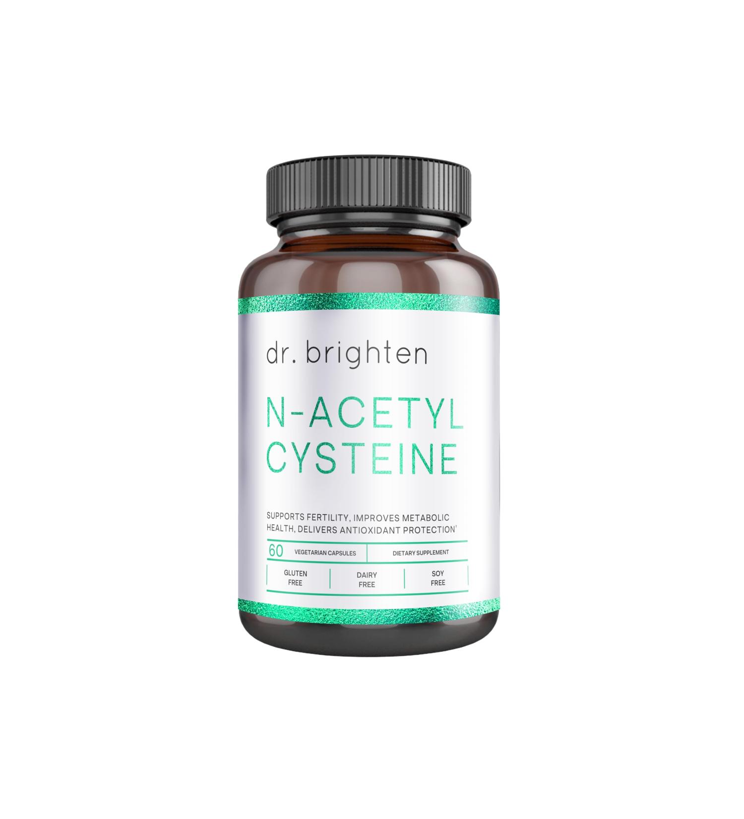 Dr. Brighten N-Acetyl-Cysteine (NAC) 60 Capsules 1 Count (Pack of 60) - Buy Online on GoSupps.com