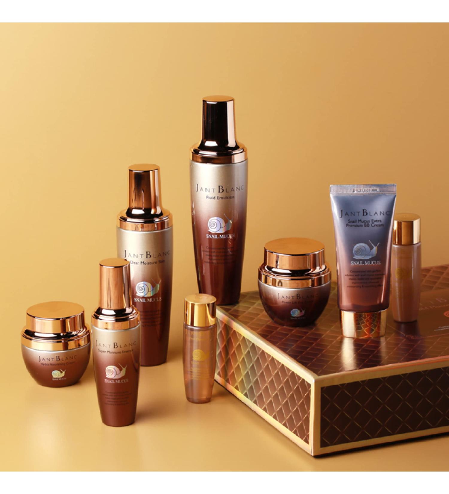 Jantblanc Snail Mucus Skin Care Set - Revitalize Your Skin with 6 Powerful Products | Shop Internationally - Buy Online on GoSupps.com
