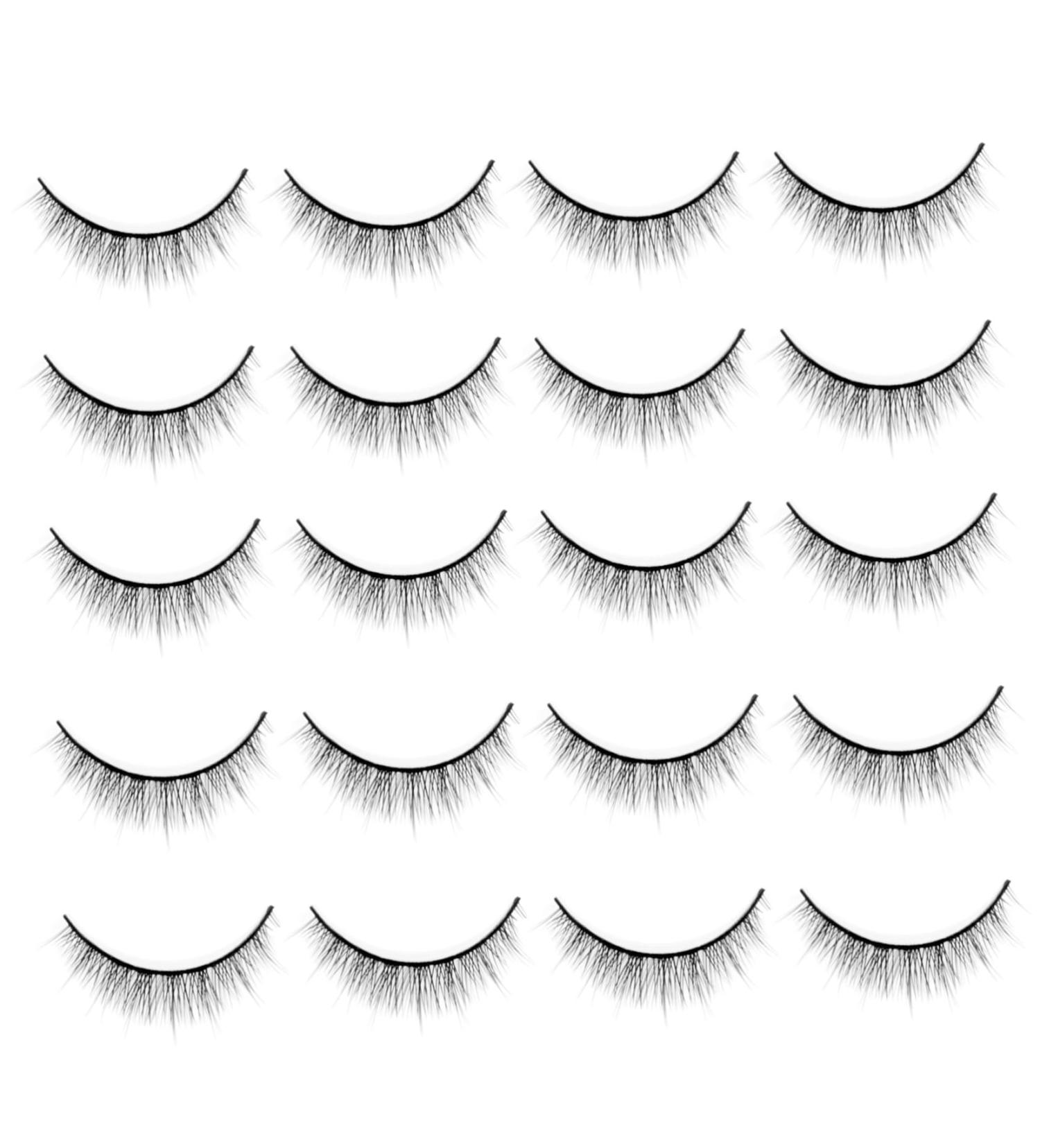 Beatifufu 10 Pairs Fake Eyelashes Manga Lashes Cluster Fluffy Spiky Lashes Realistic Lashes Bulk Makeup Eyelashes False Eyelashes Fake Lashes Miss Slim High-grade Fiber Accessories - Buy Online on GoSupps.com