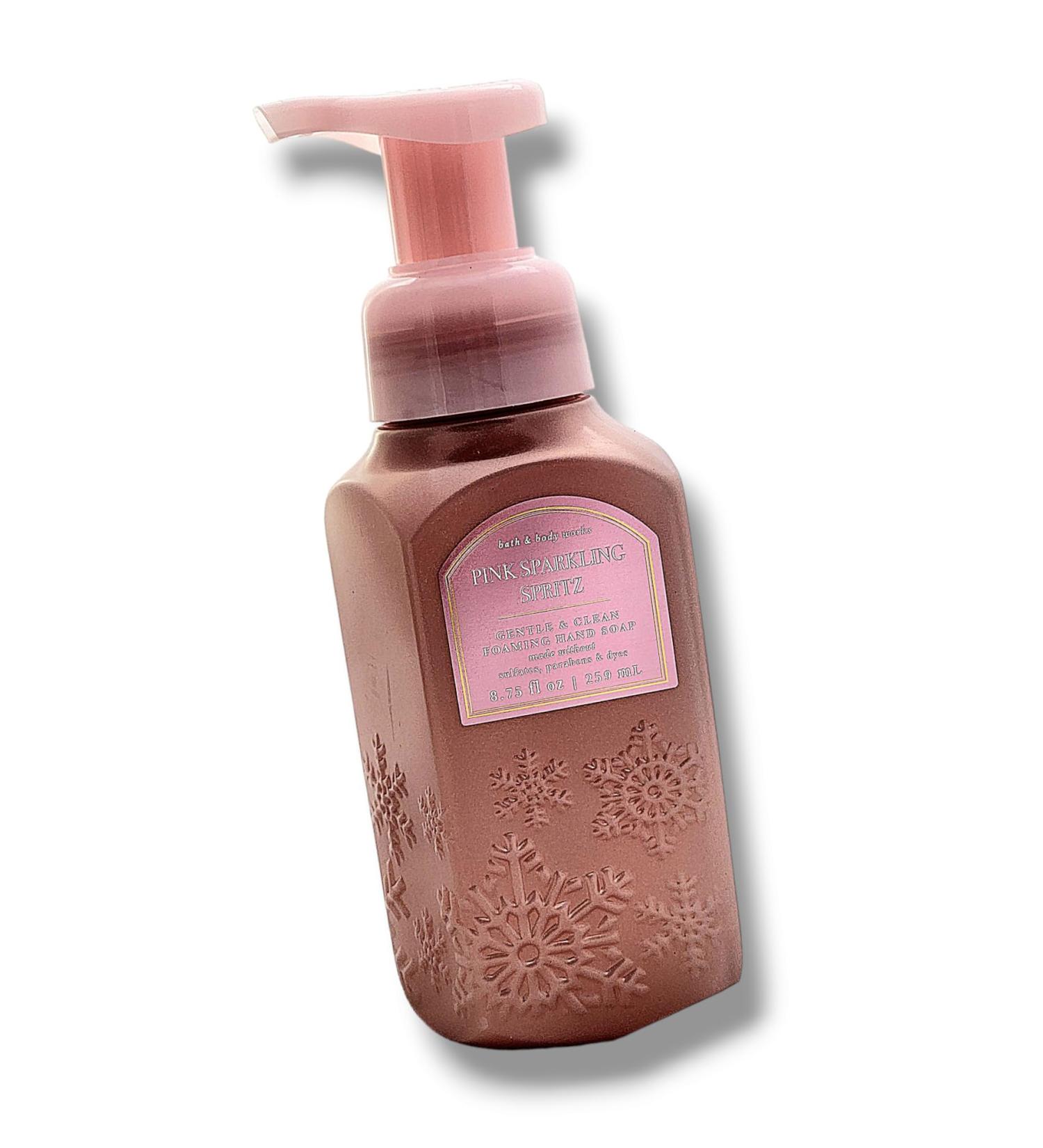 Ba h a d Body Works Gentle Foaming Hand Soap 8.75 Fl Oz (Packaging may vary) (Pink Sparkling Spritz)