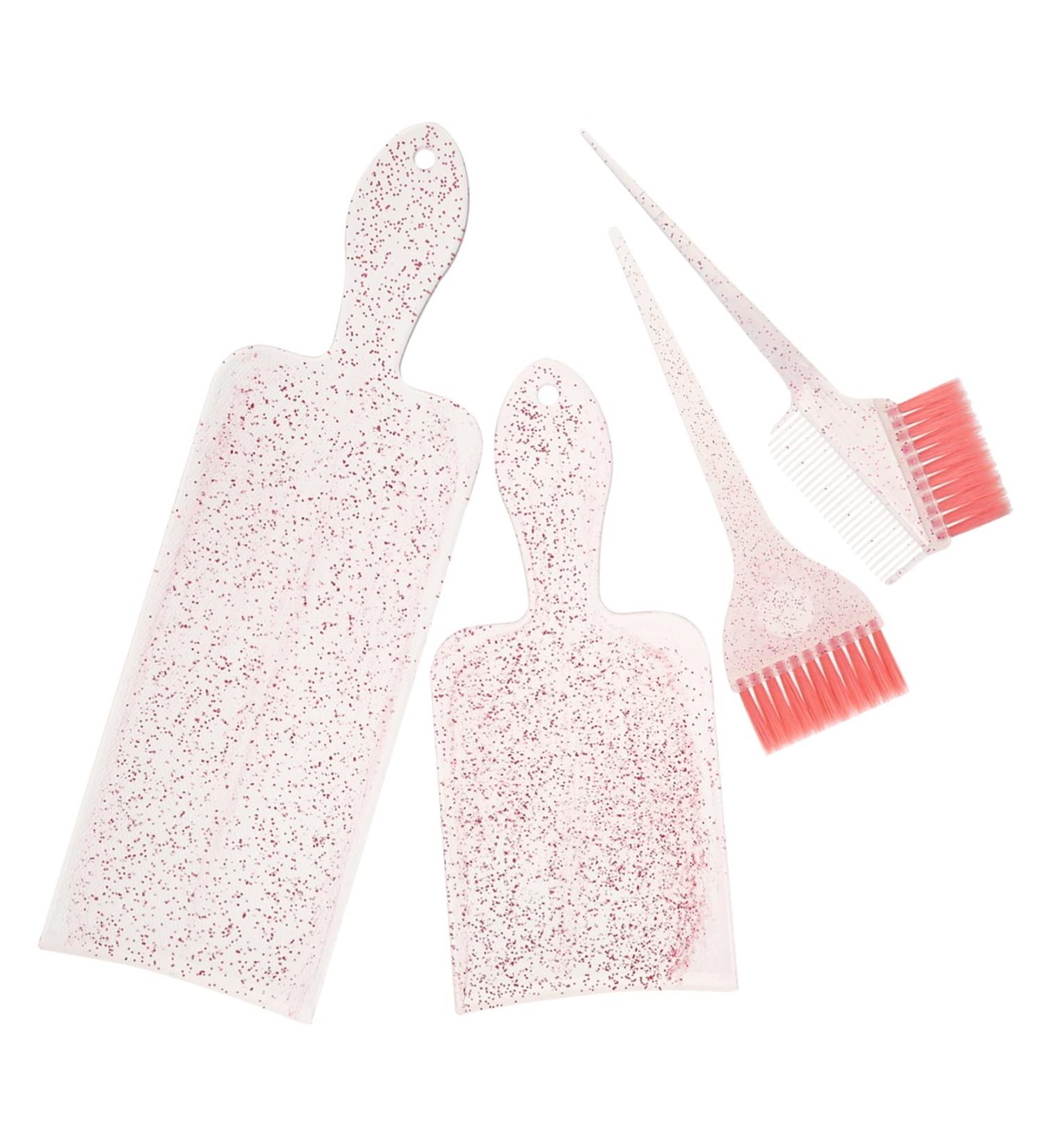 VINTORKY 1 Set highlighter comb highlight hair kit hairdressing brush hair highlighting comb hair foiling board hair coloring tool hair tint kit hair dye tool Pearlescent nylon board comb - Buy Online on GoSupps.com