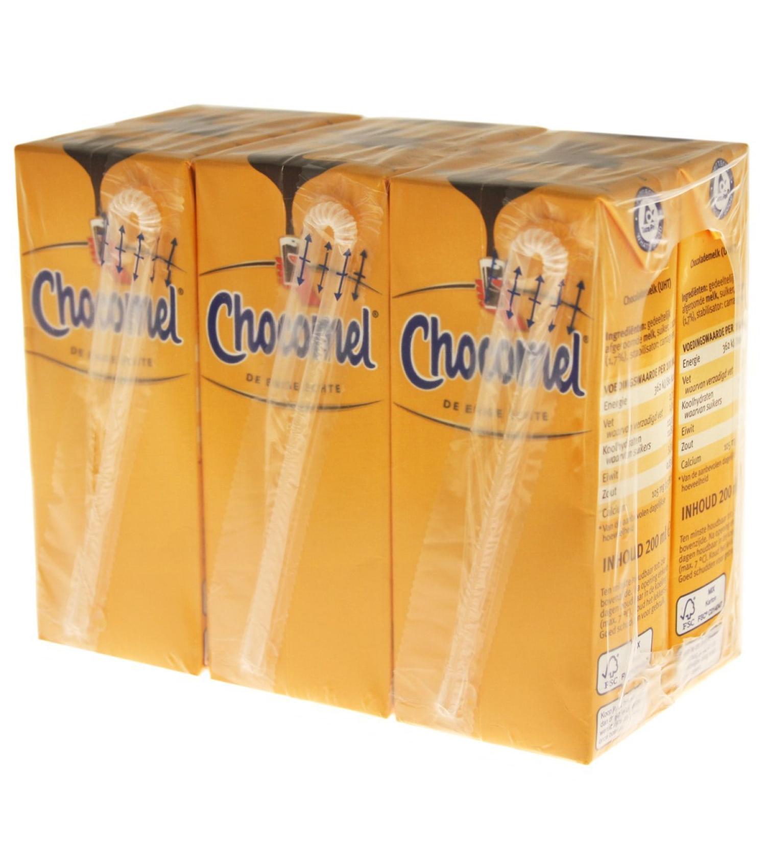 Chocomel TetraPak Lot de 6 200 ml - Buy Online on GoSupps.com