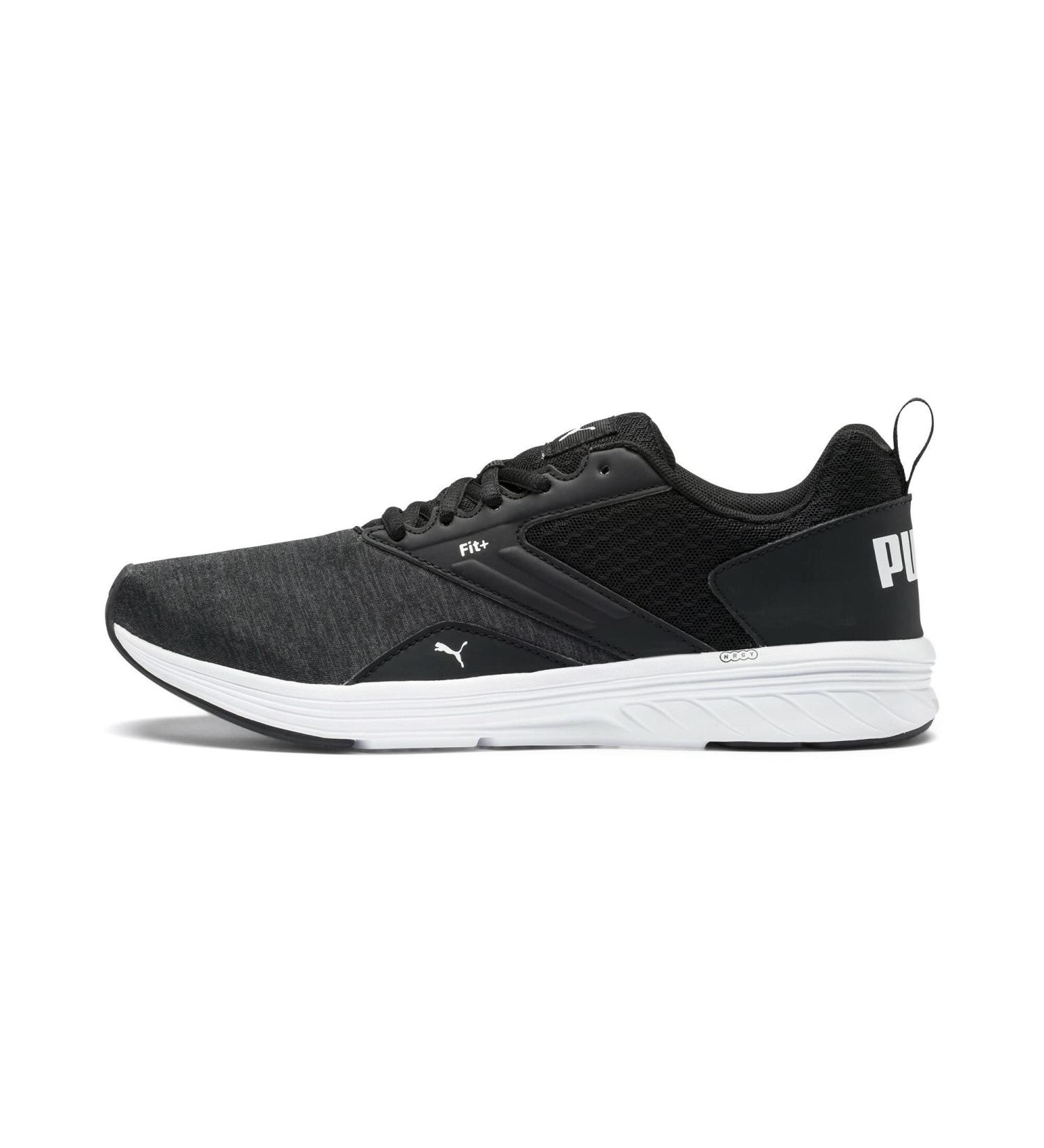 PUMA Unisex NRGY Comet Road Running Shoes - Puma Black/White | International Shipping Available | Size 44 EU - Buy Online on GoSupps.com