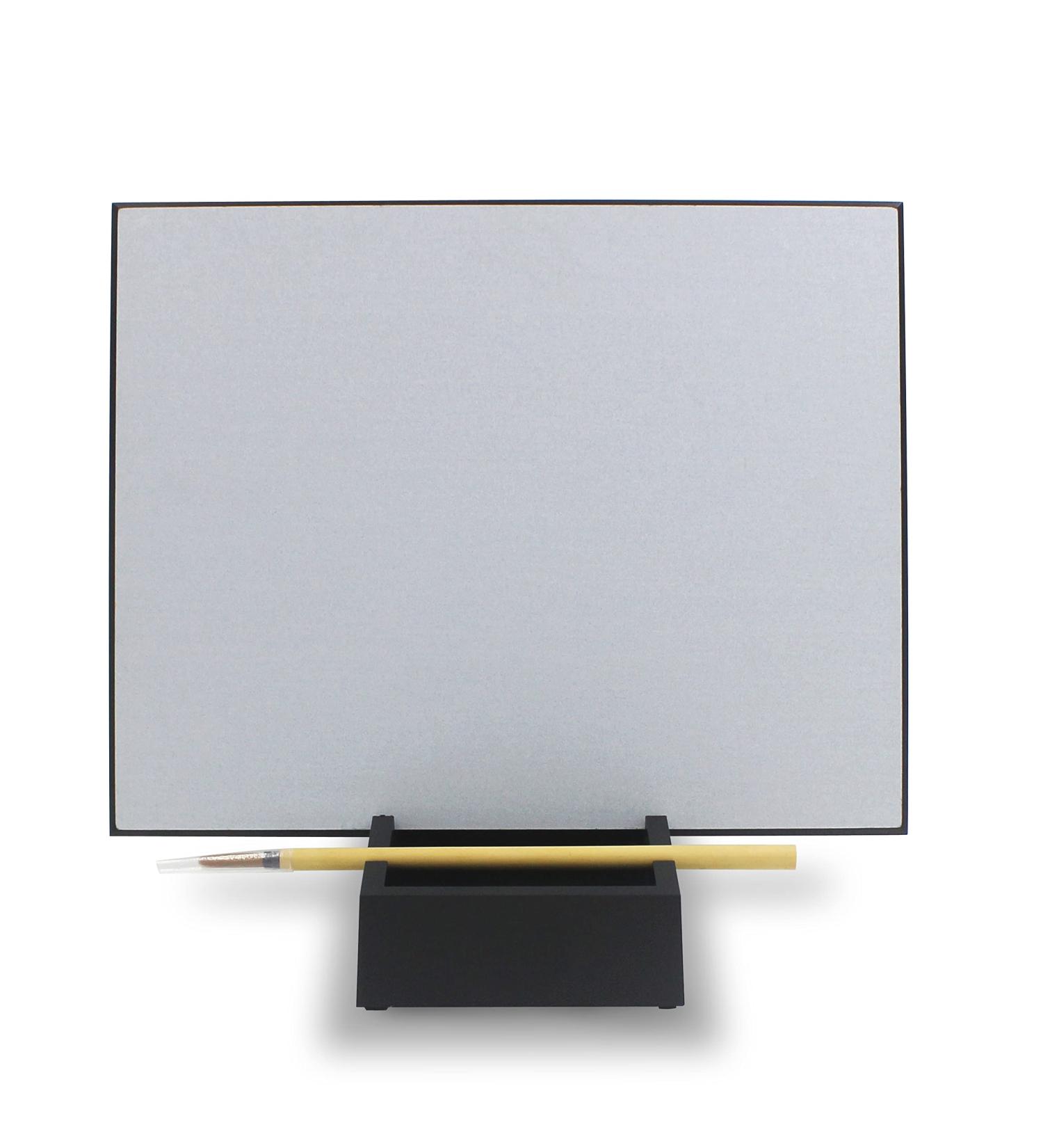 Buddha Water Drawing Board with Bamboo Brush - Zen Mindfulness Meditation Tool for Inkless Art - Reusable Black and White Design - Ideal Relaxation Gifts - Buy Online on GoSupps.com