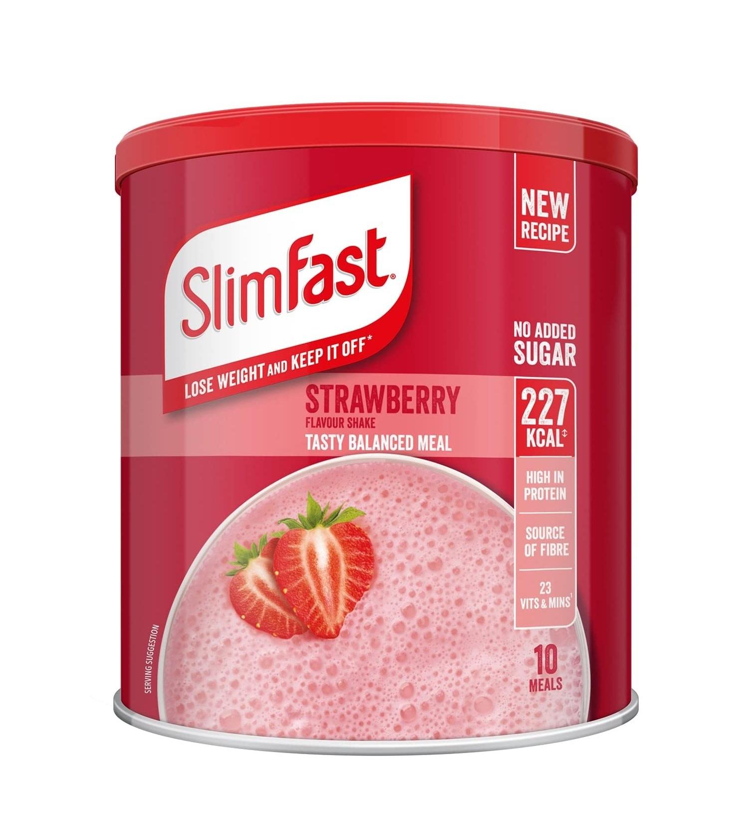 SlimFast Meal Shake Powder Strawberry 365 g (Pack of 1) Strawberry 365 g (Pack of 1)